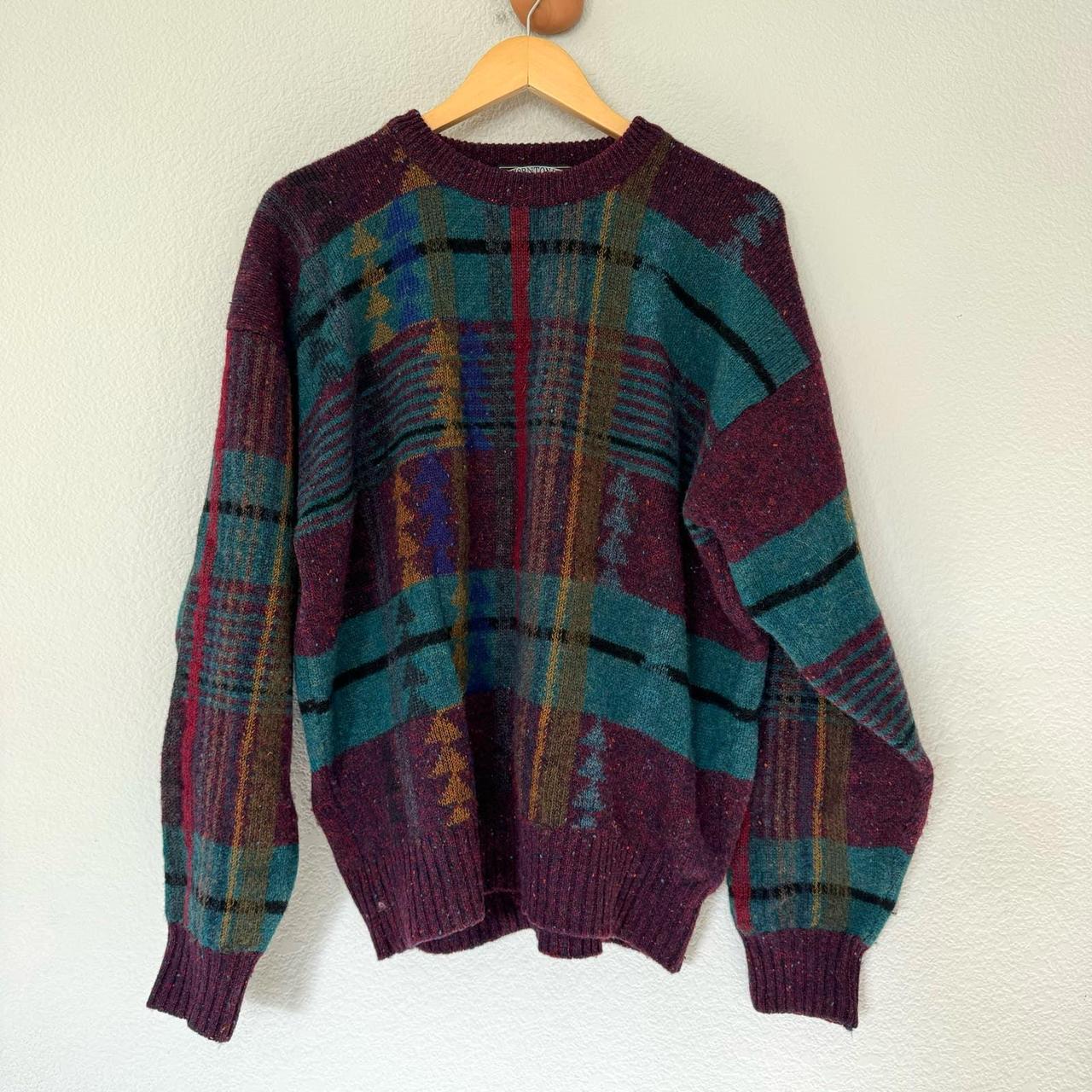 Stunning 90s vintage wool sweater by the brand... - Depop