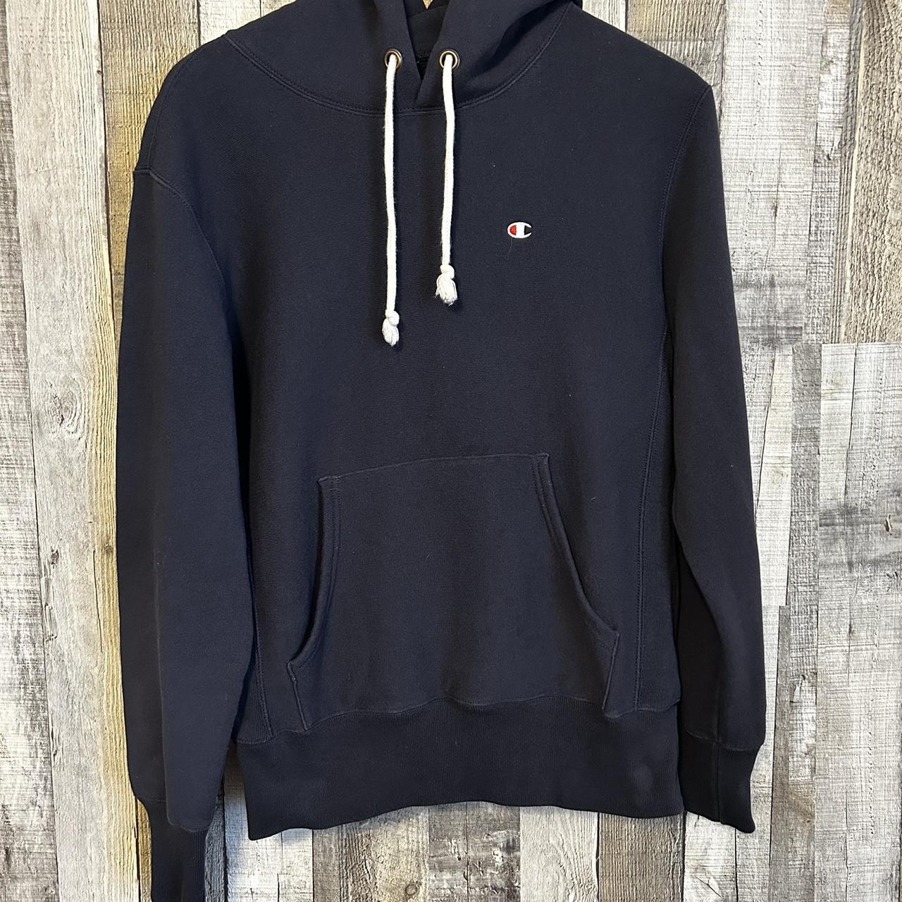 Champion reverse sales weave hoodie navy