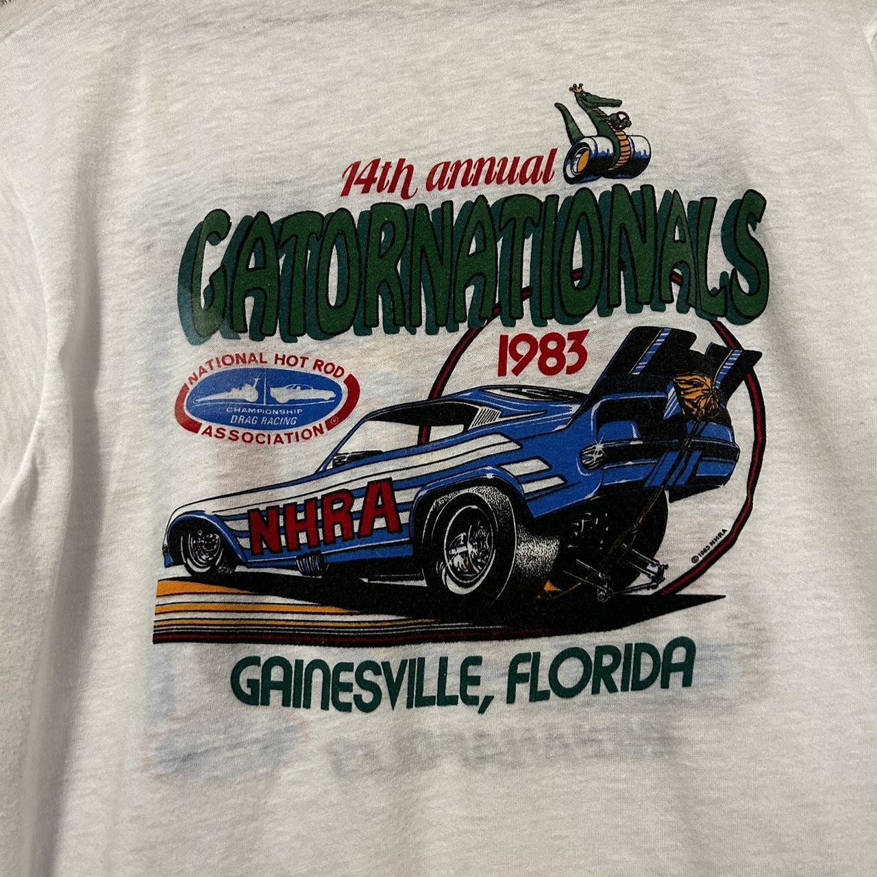 Vintage 80s Hot Rod Racing NHRA U.S. Nationals... - Depop