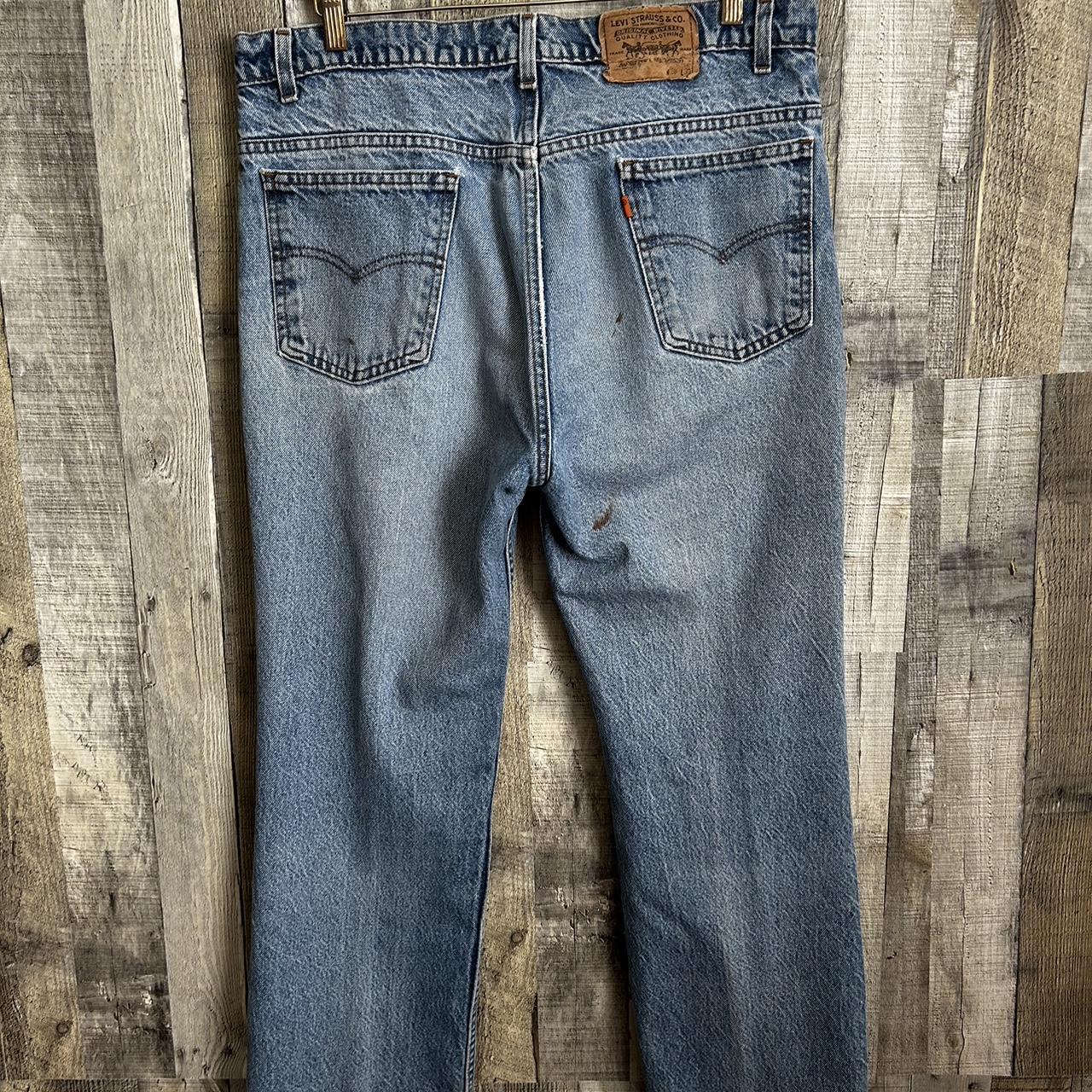 True Vintage 90’s Levi’s Orange Tab 505 Distressed Denim Jeans 2024 USA