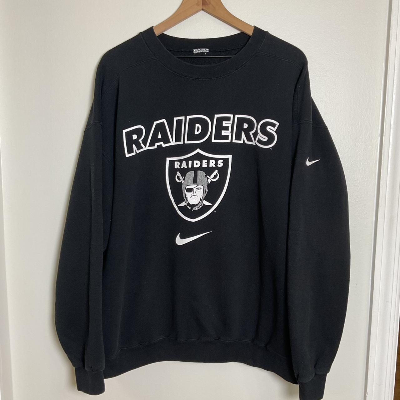 nike raiders sweatshirt