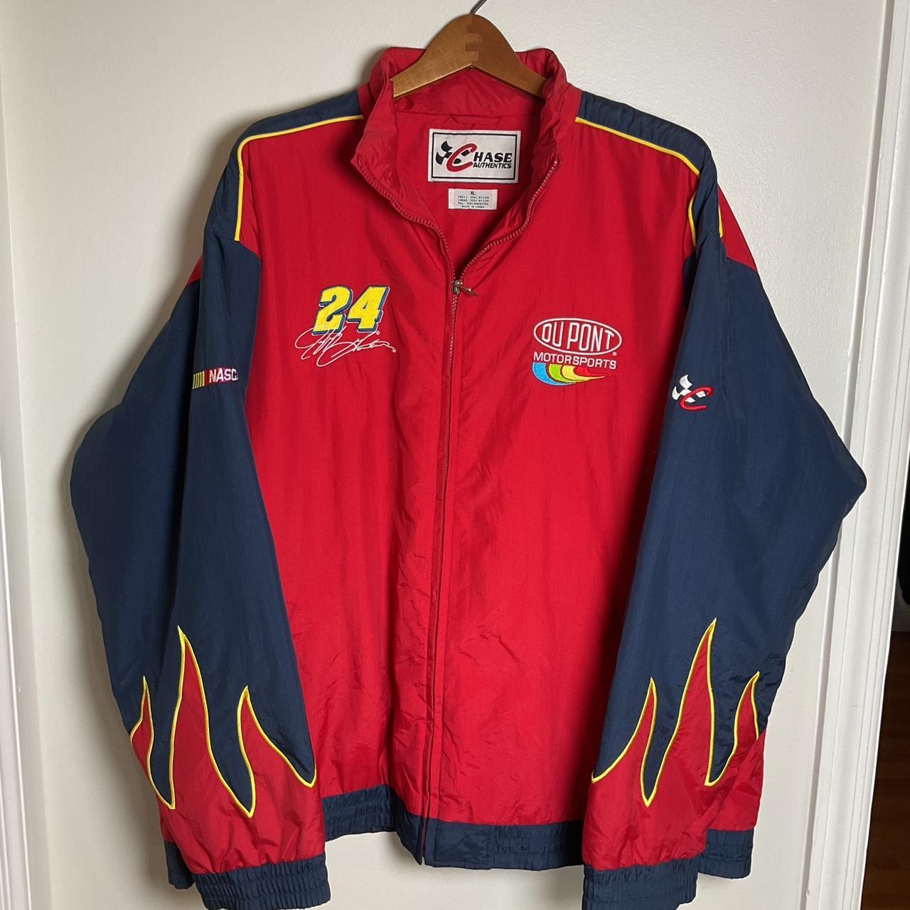 Chase Authentics Men's Puffer Jacket - Red/Blue -… - image 1