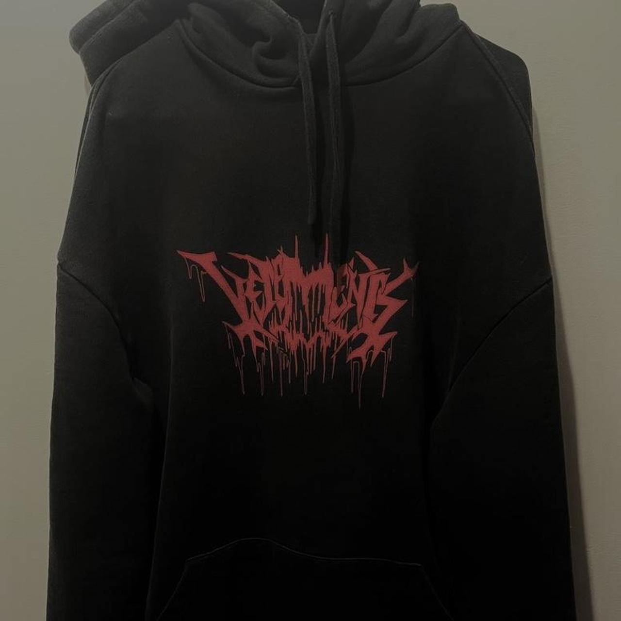 Vetements Metal Tour Hoodie (2018) Purchased from... - Depop