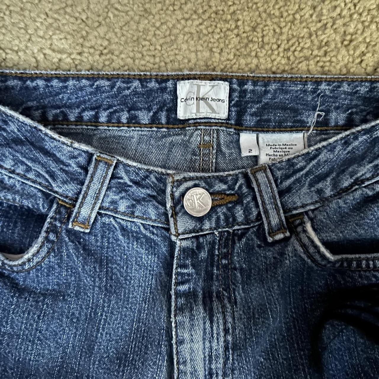 Calvin Klein Women's Jeans - Blue/Navy - 2 – Vint… - image 4