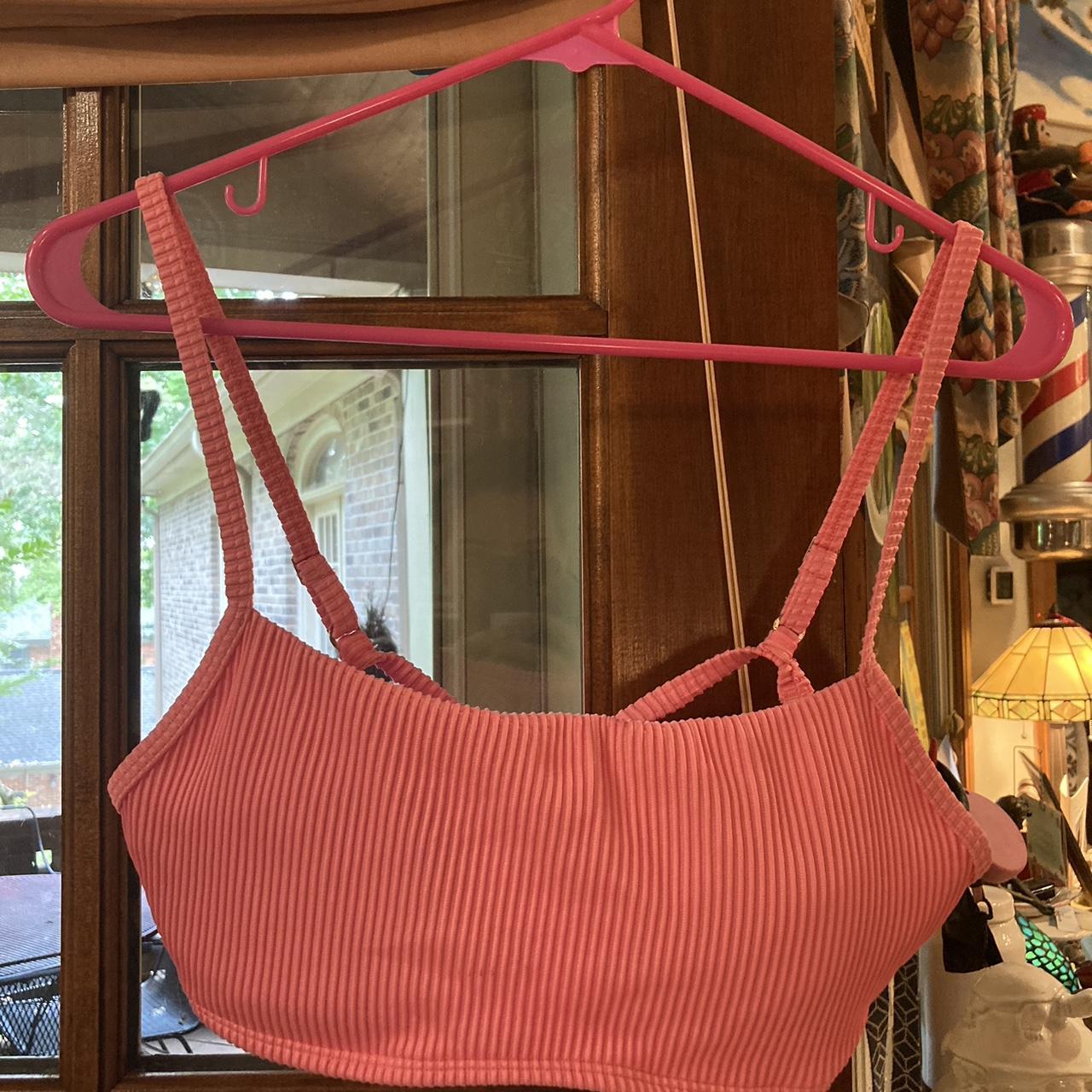 Hollister Co. Women's Pink Swimsuitonepiece Depop