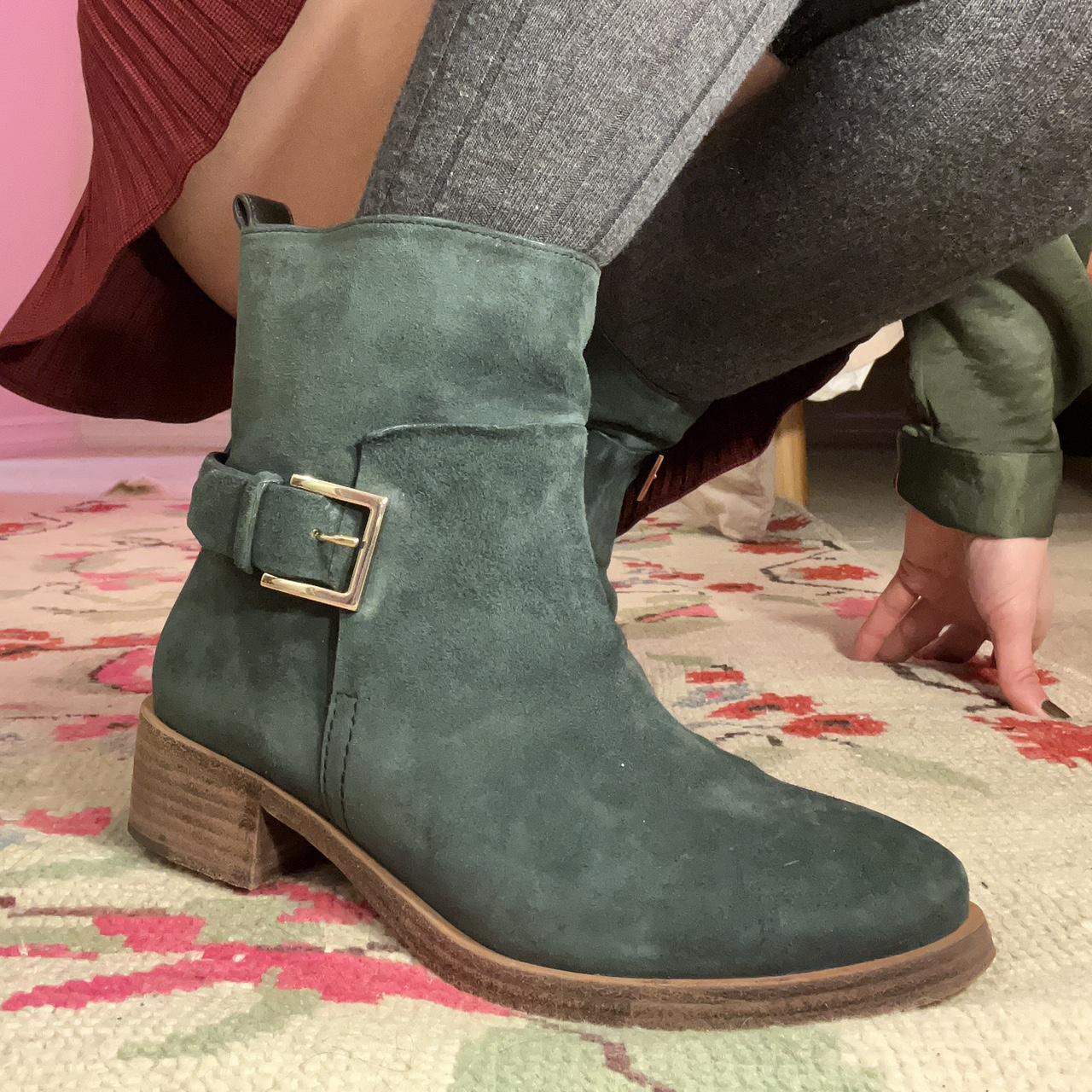 Tory burch suede outlet bootie