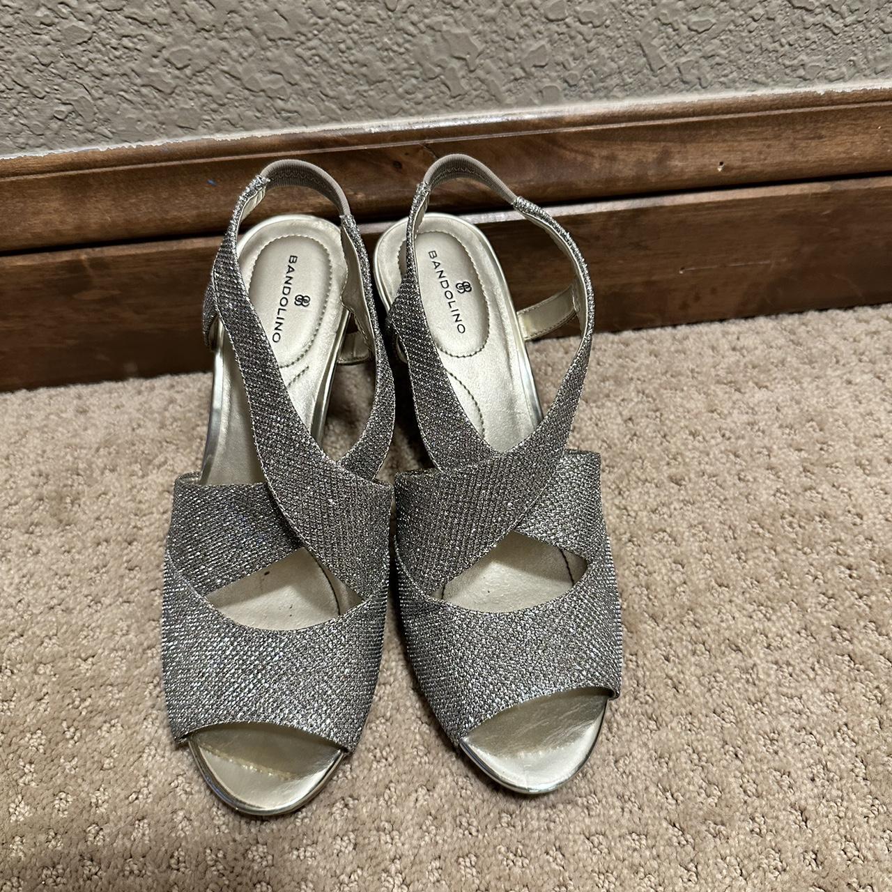 Bandolino Malorie Designer Slingback Sparkle Strapy Depop