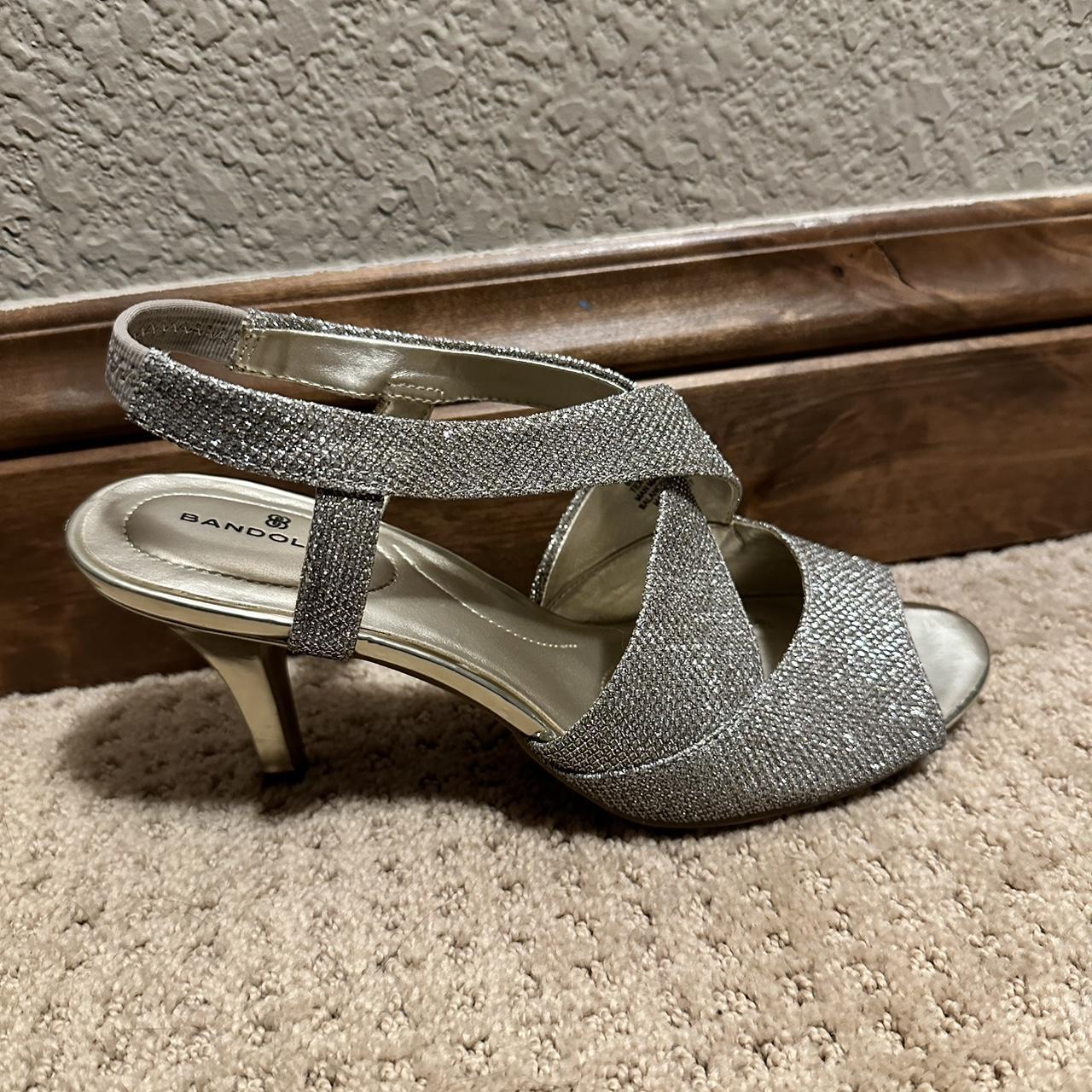 Bandolino Malorie Designer Slingback Sparkle Strapy Depop