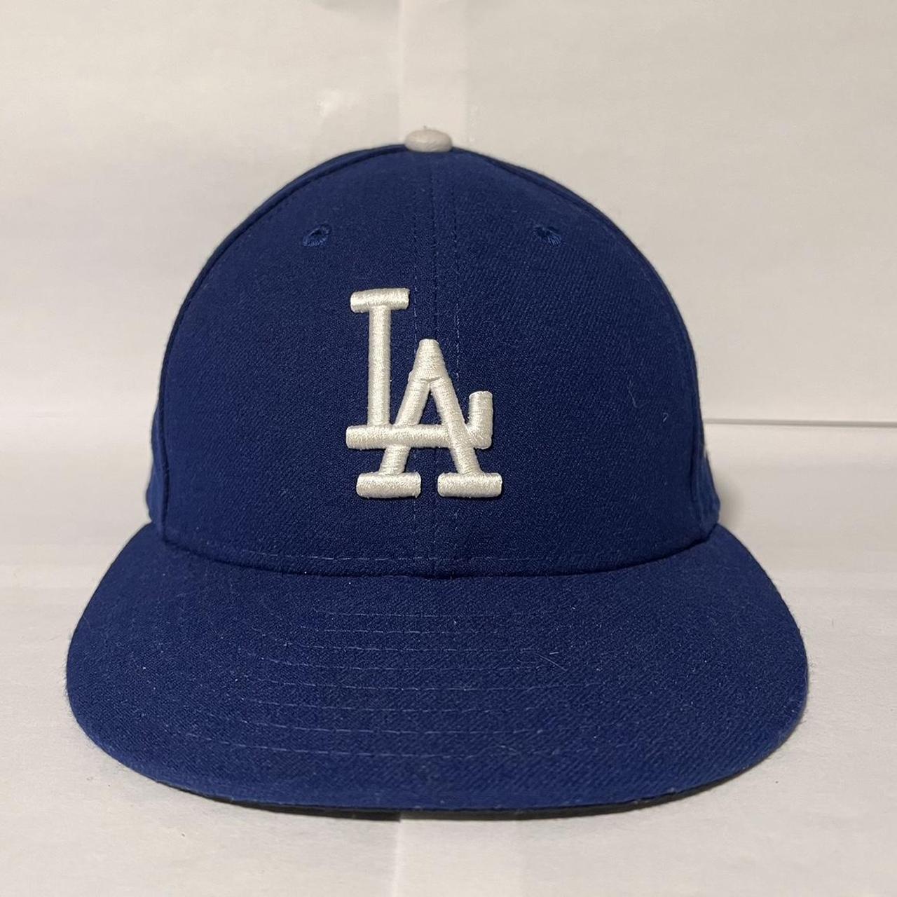 New Era Los Angeles Dodgers fitted baseball cap in... Depop
