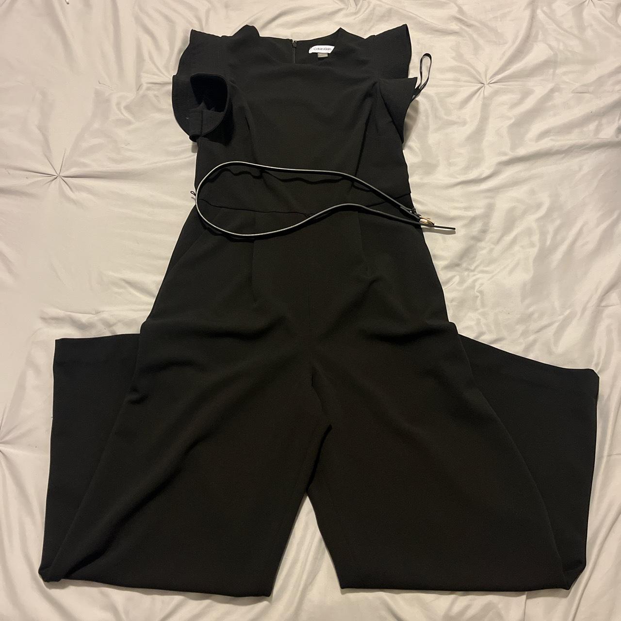 Calvin klein black store jumpsuit