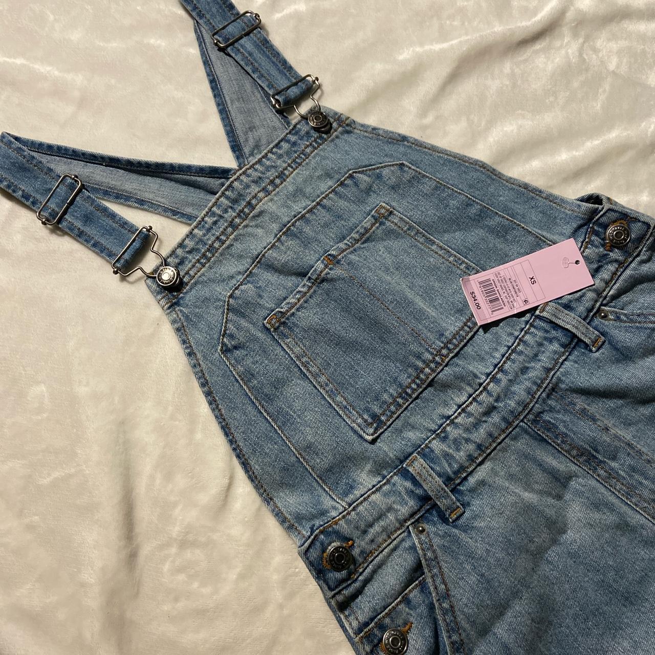 BRAND NEW UNUSED DENIM OVERALLS, SIZE: XS, can also...