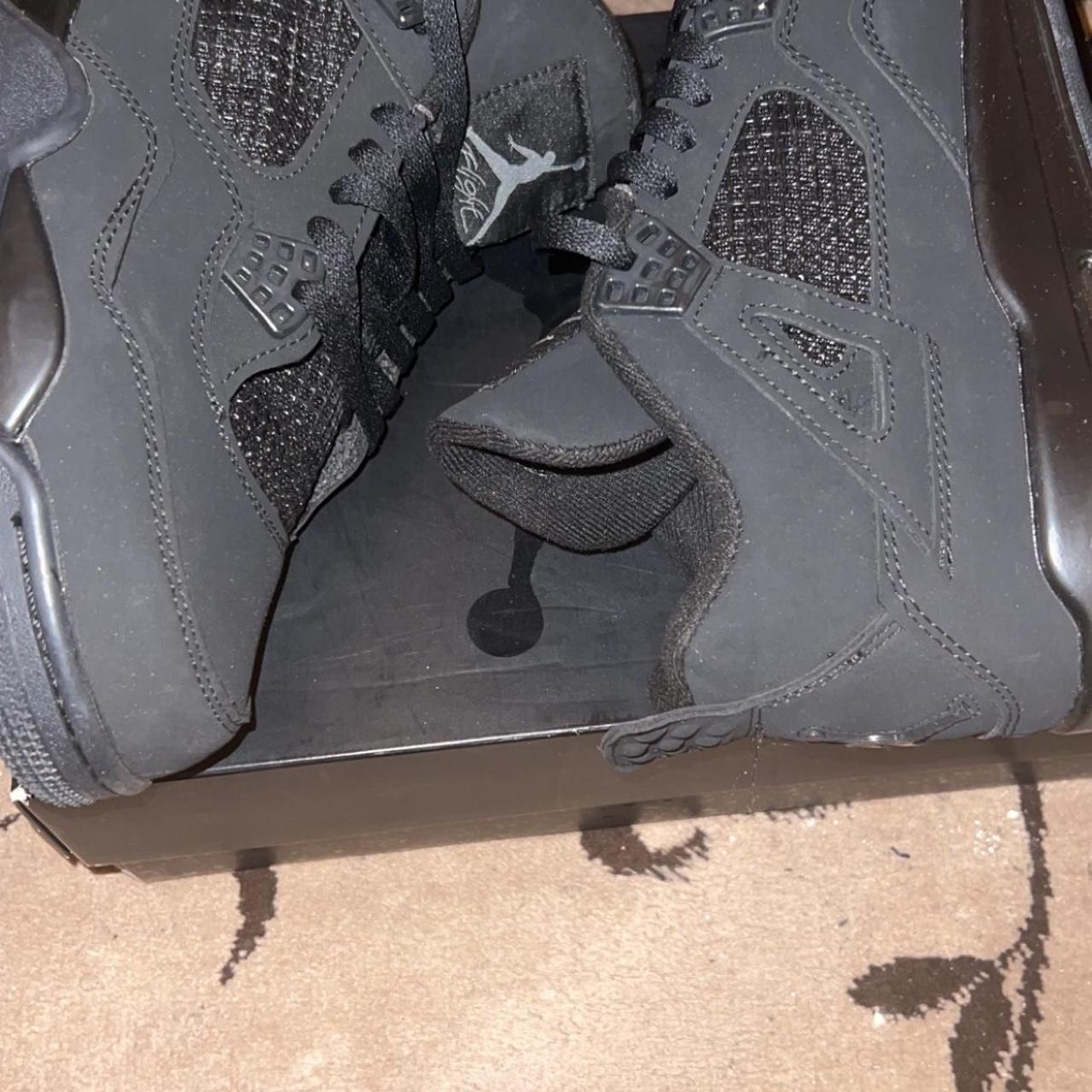 jordan retro 4 black cat size 9