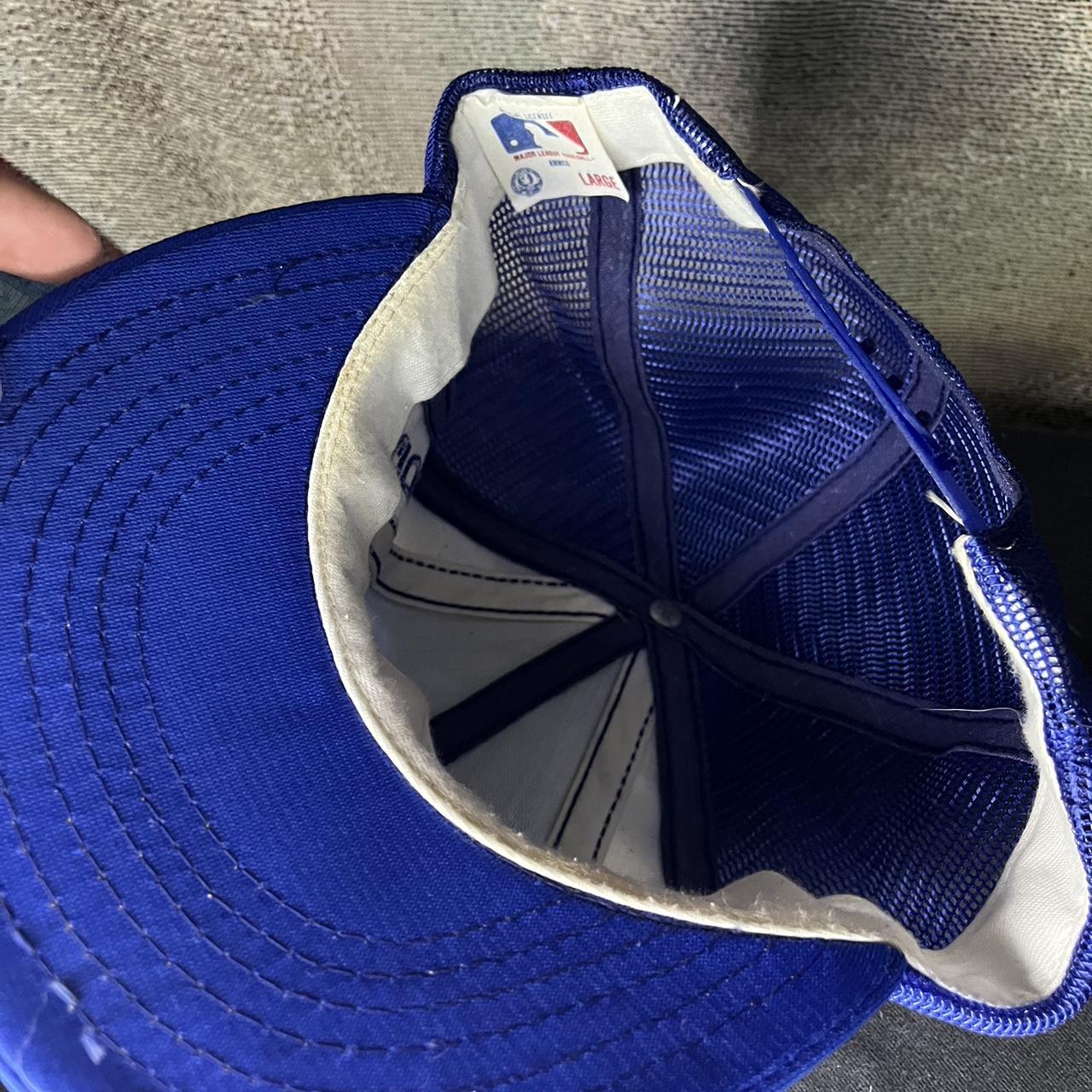 LA Dodgers Trucker Hat Color: Orange Condition: - Depop