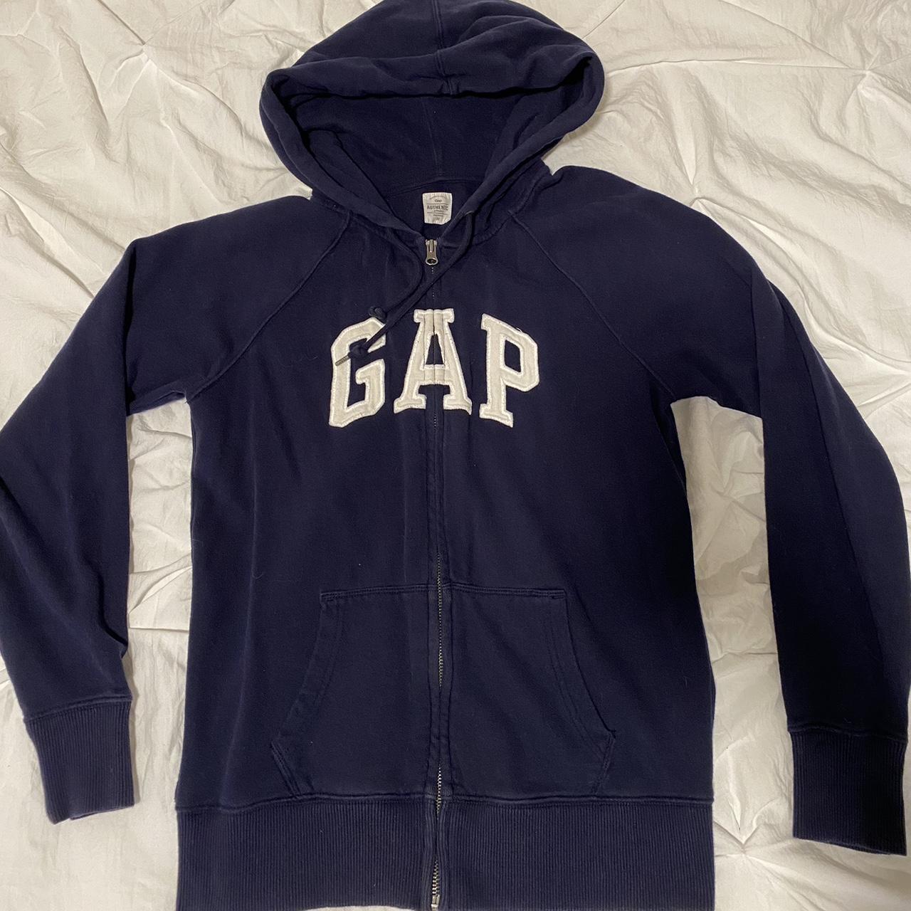 Vintage Gap Zip-up😍 #gap #zipuphoodie #gapzipup... - Depop