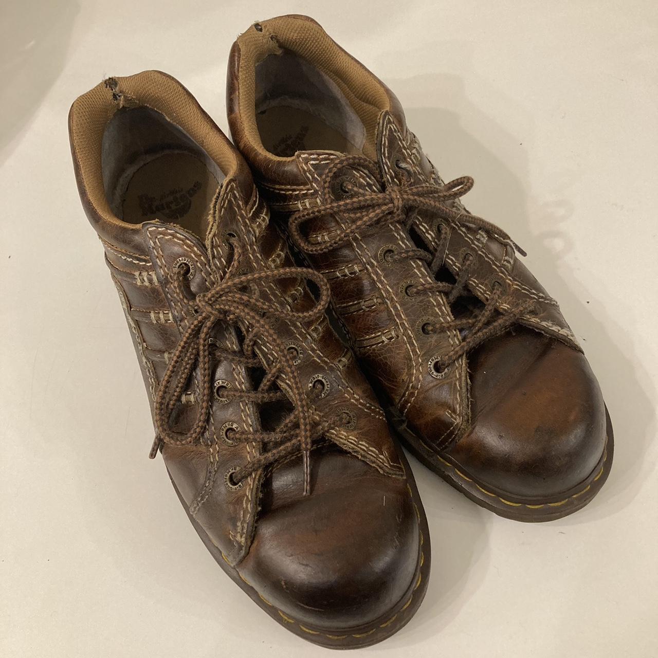 Men s Vintage Brown Dr. Martens Keith Oxfords