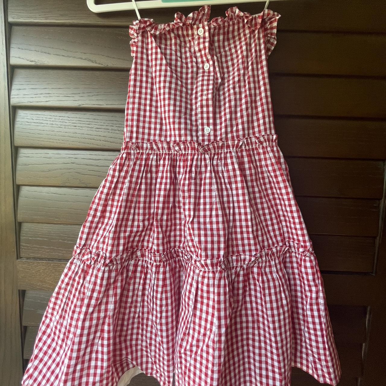 English factory gingham dress sale