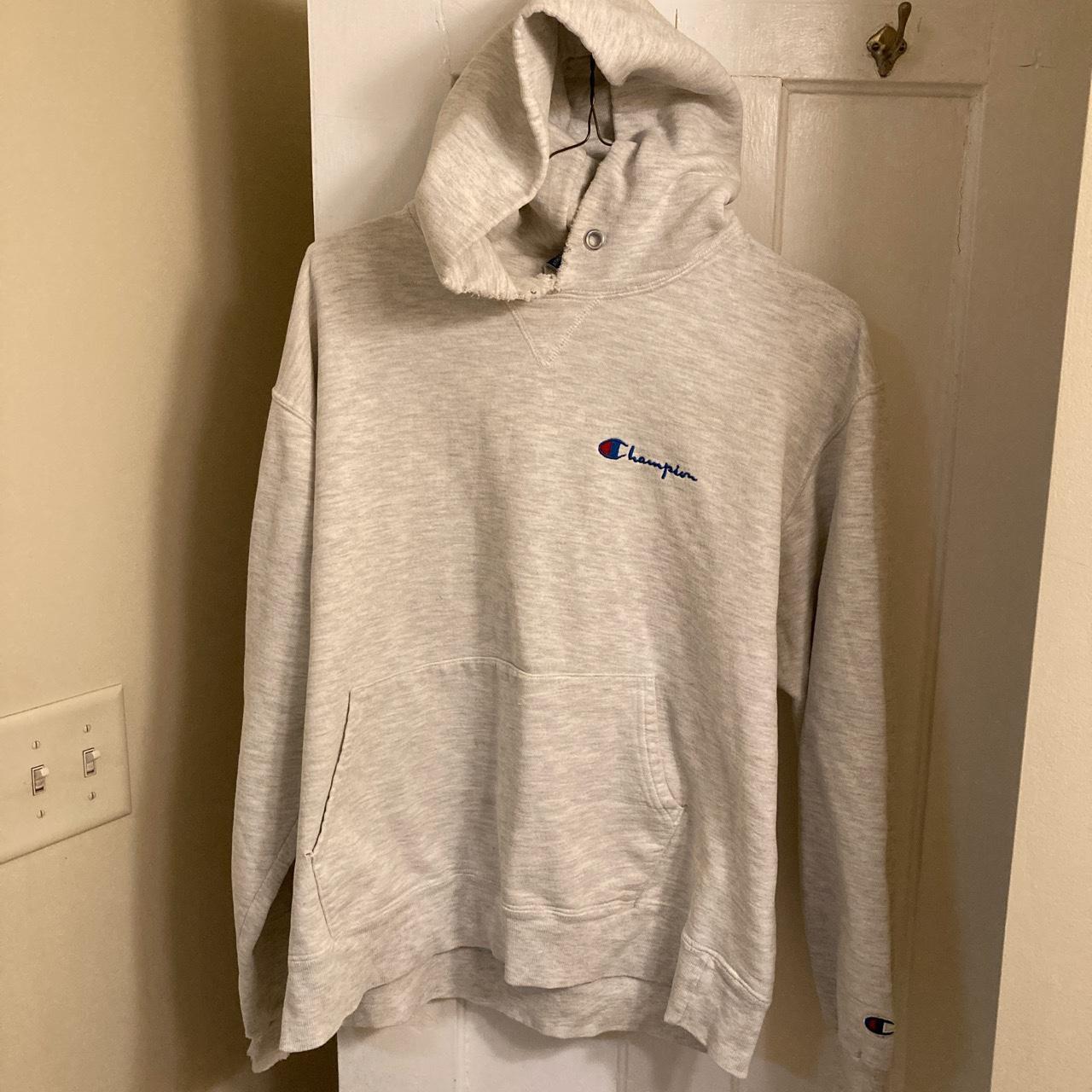 Vintage 90s Champion Hoodie Made in USA Size XL Some... - Depop