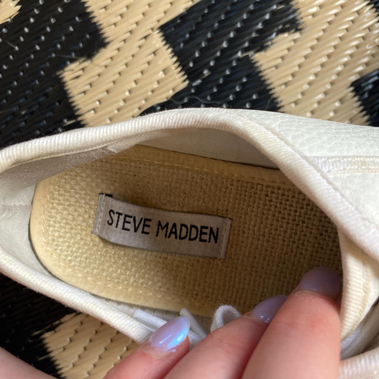 platform white sneakers steve madden