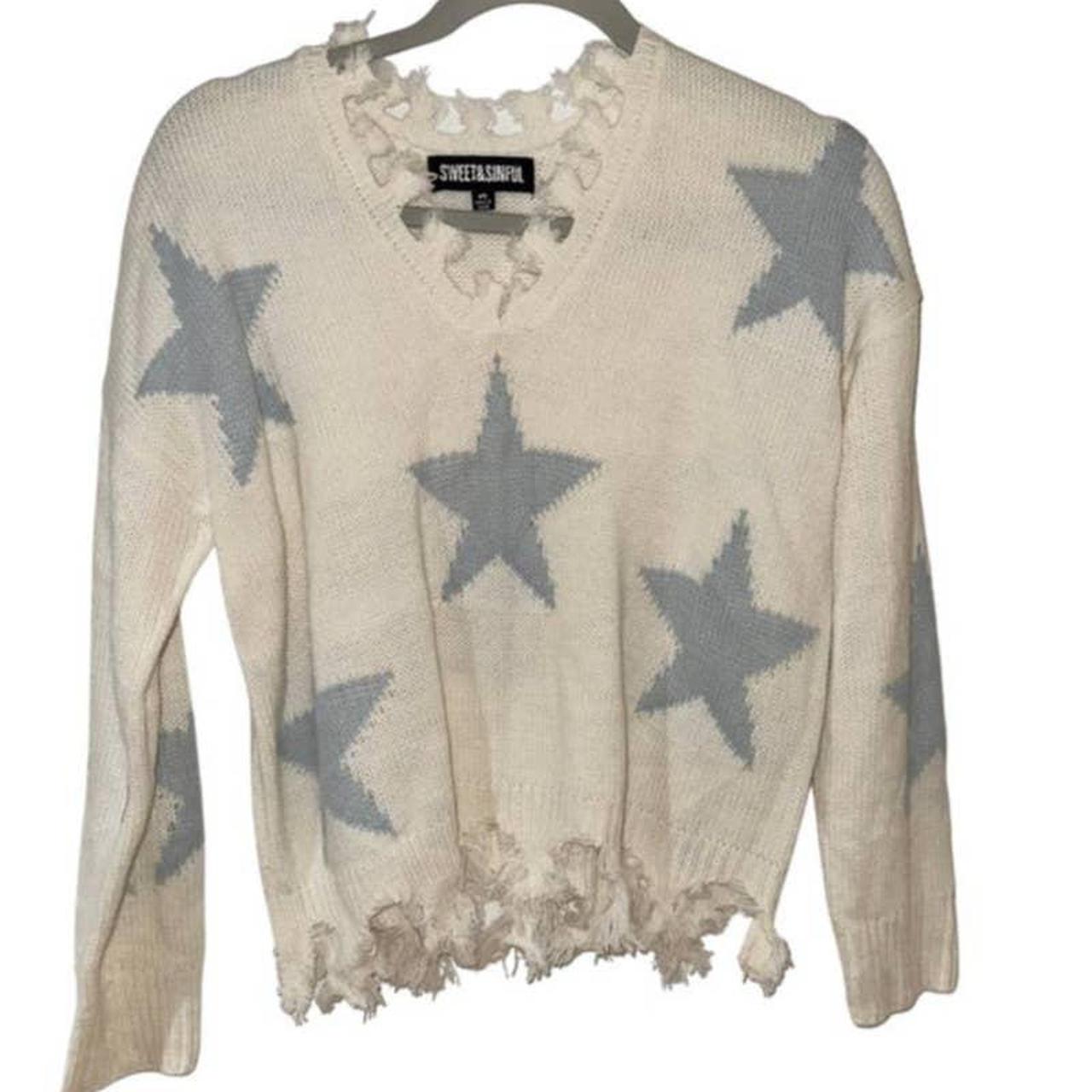 Cream hot sale star jumper