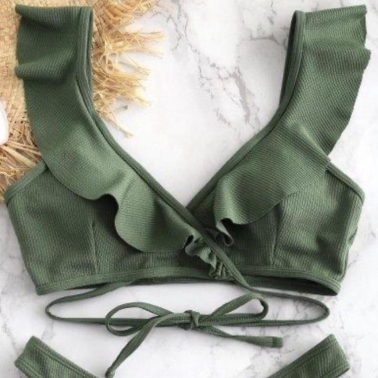 ZAFUL Women's Green Bikinis-and-tankini-sets (4)