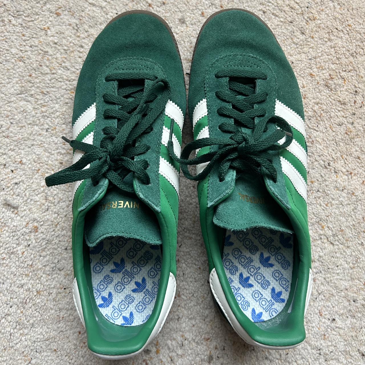 Green Adidas Universal trainers Look basically like... - Depop