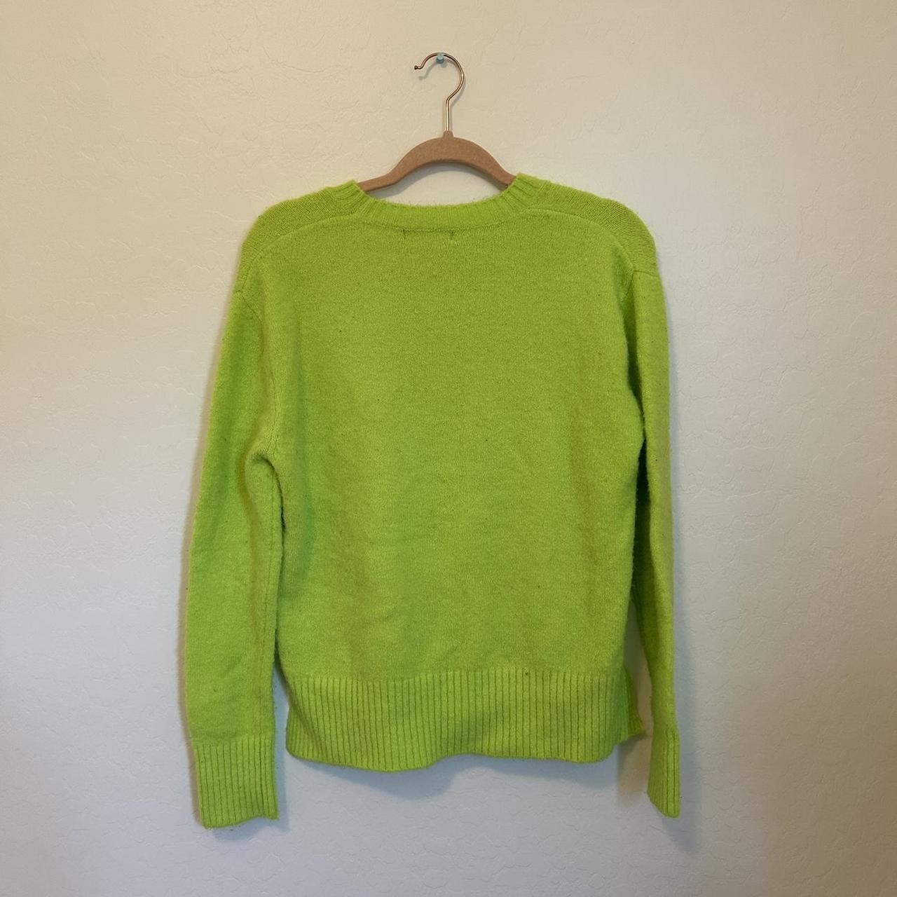 Kut from the Kloth Women's Green and Yellow Jumper | Depop