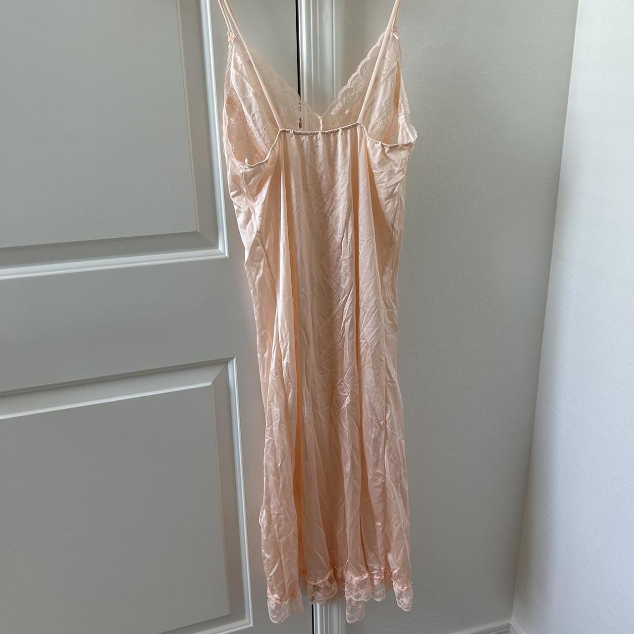 Women's Pink and Orange Dress Depop