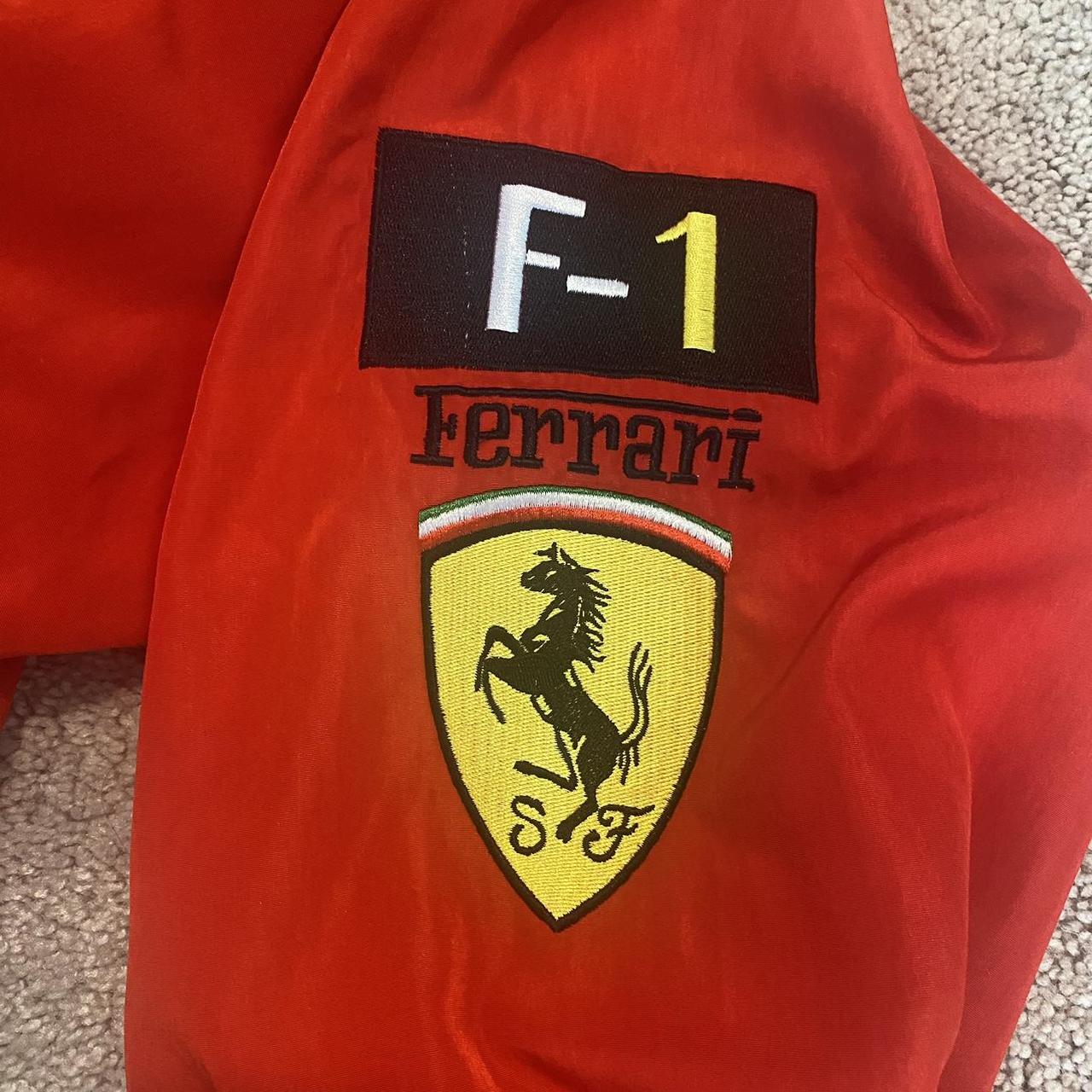 Ferrari Men's Red and Black Jacket (4)