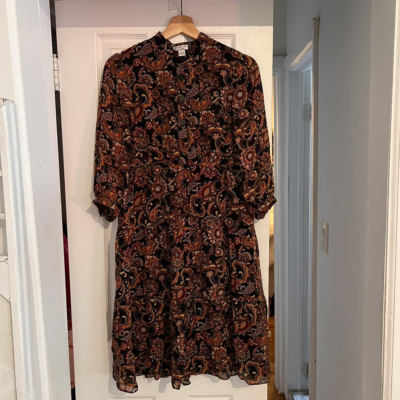 Beautiful Nieves Lavi New York Silk Dress