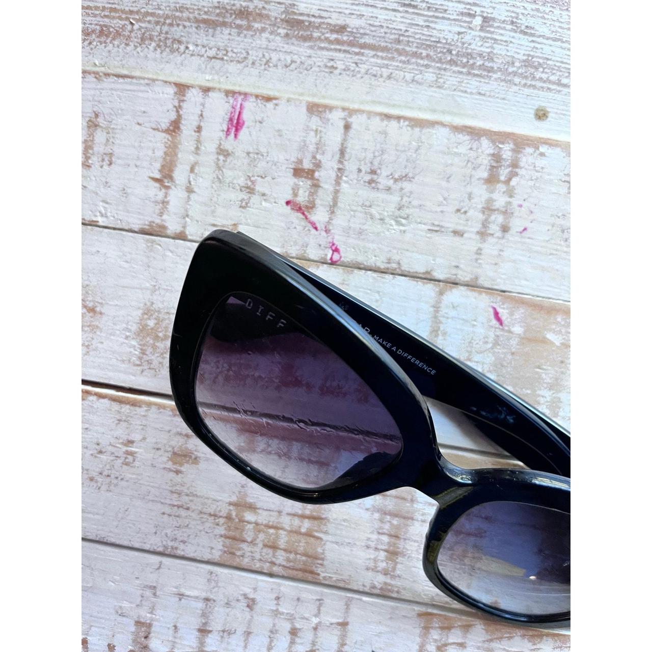 DIFF Women's Sunglasses - Black – Preowned diff s… - image 2