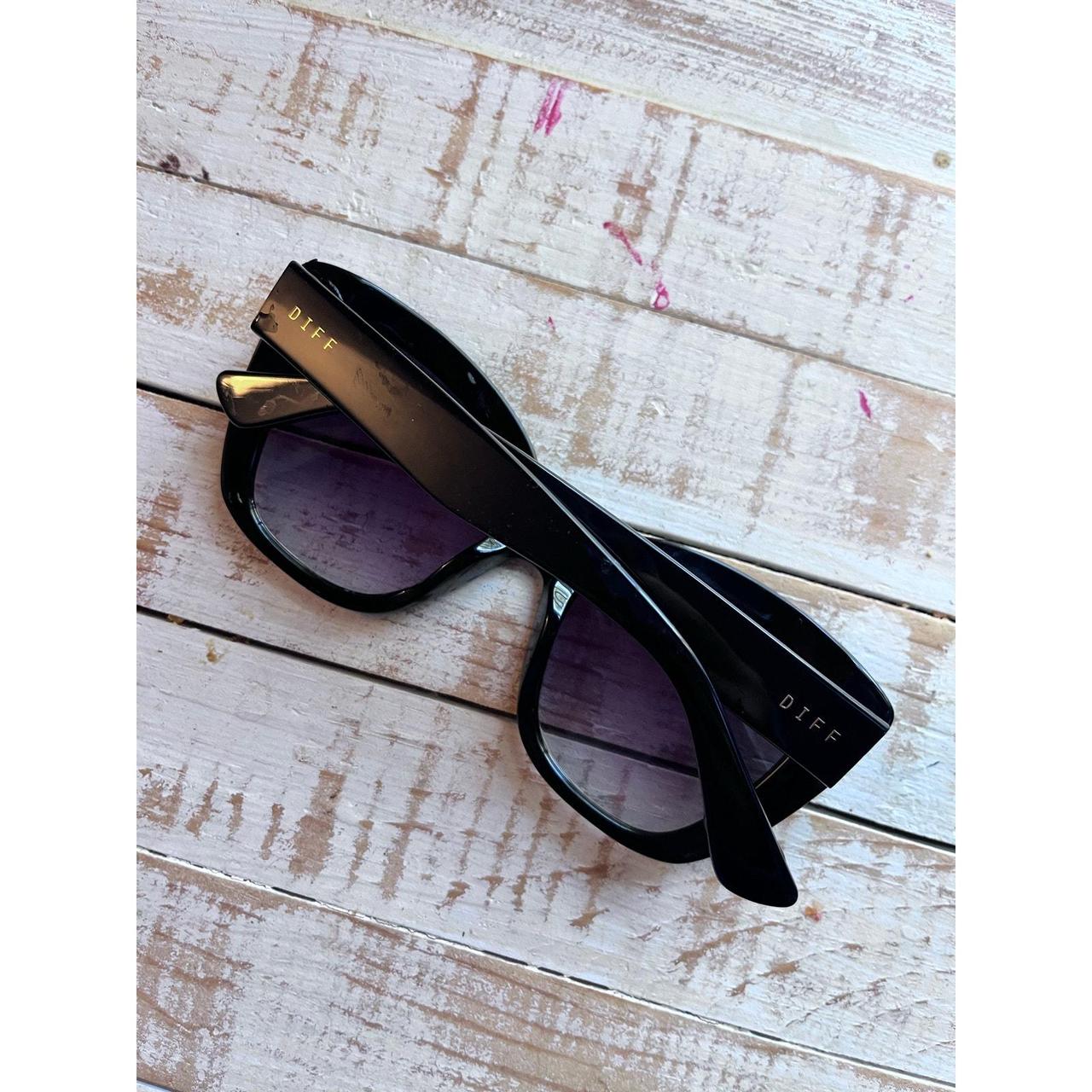 DIFF Women's Sunglasses - Black – Preowned diff s… - image 3