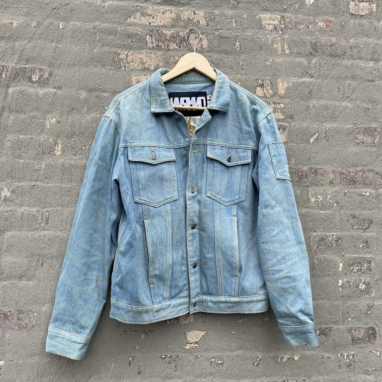 Off white yellow sale denim jacket