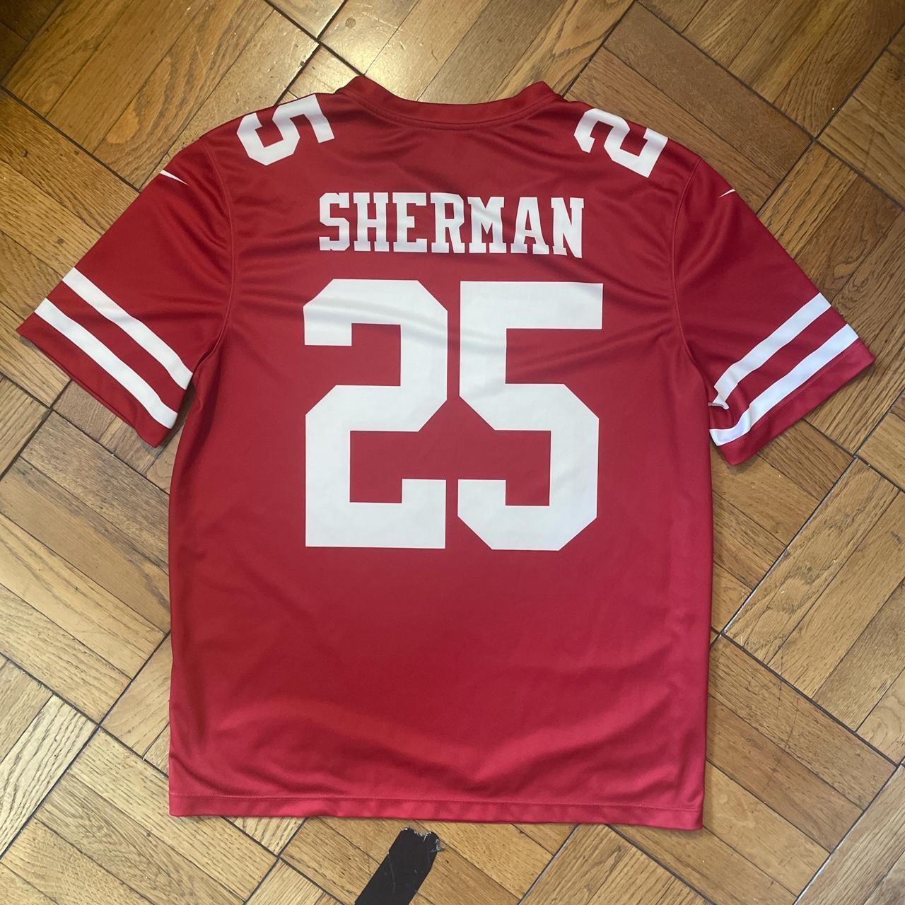 Perfect Condition Richard Sherman NFL 49ers Jersey - Depop