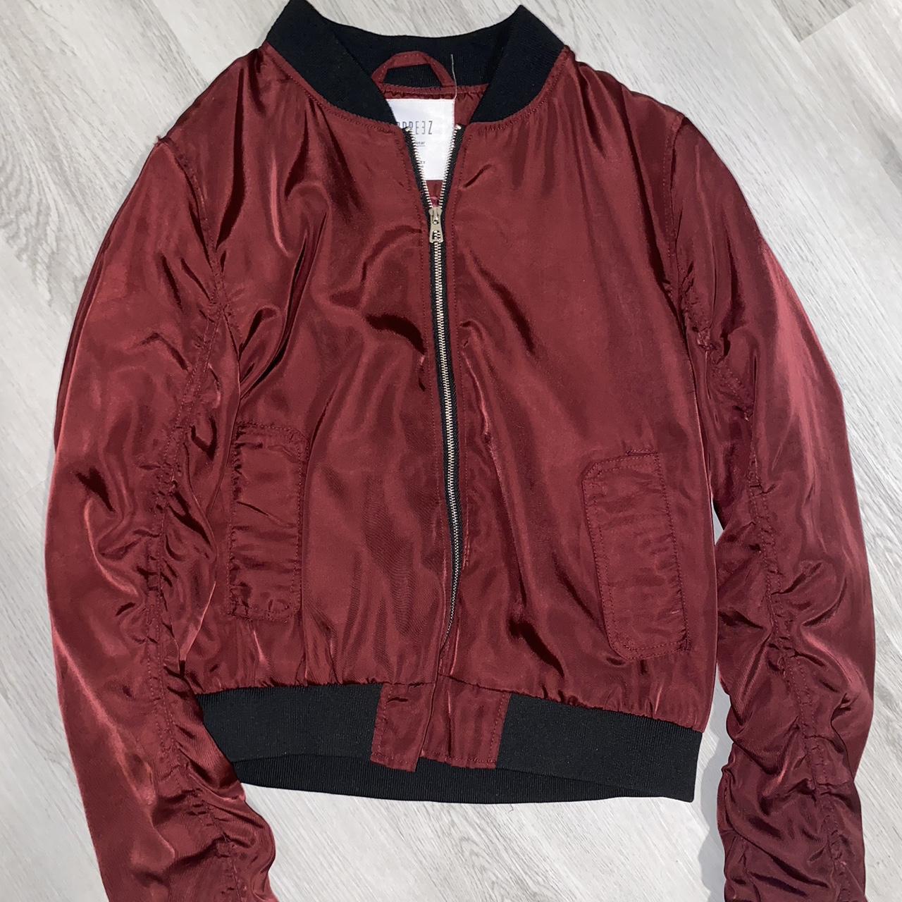 Bomber jacket Color maroon - SINSAY - 0693J-83X
