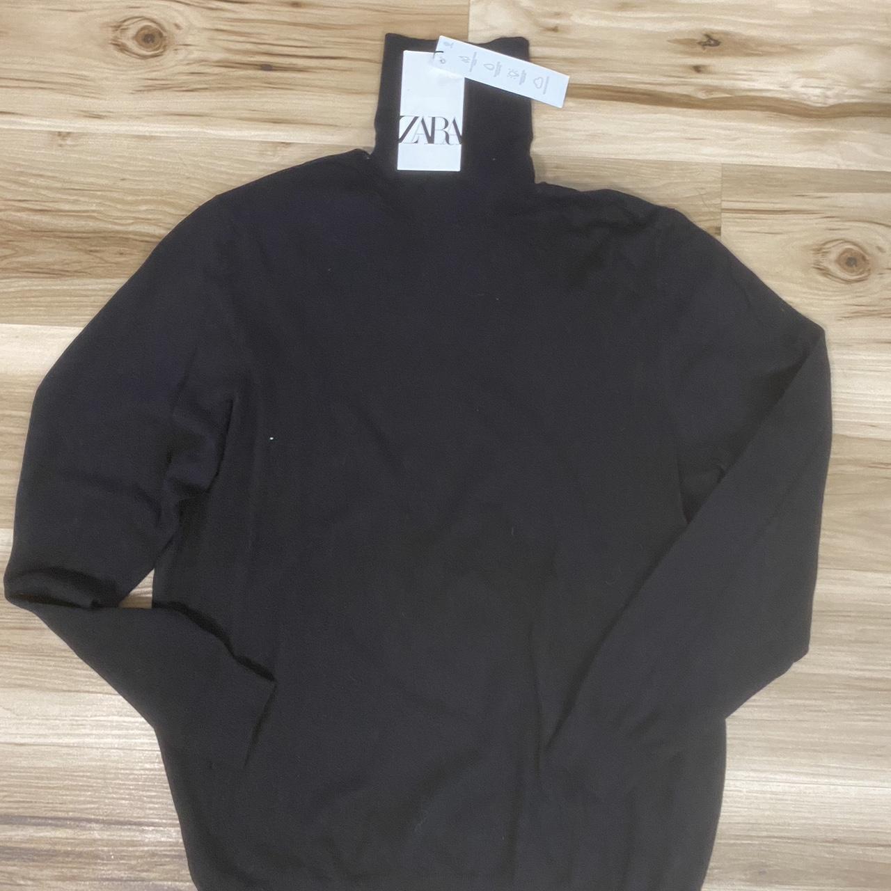 Zara Men's Black Jumper Depop