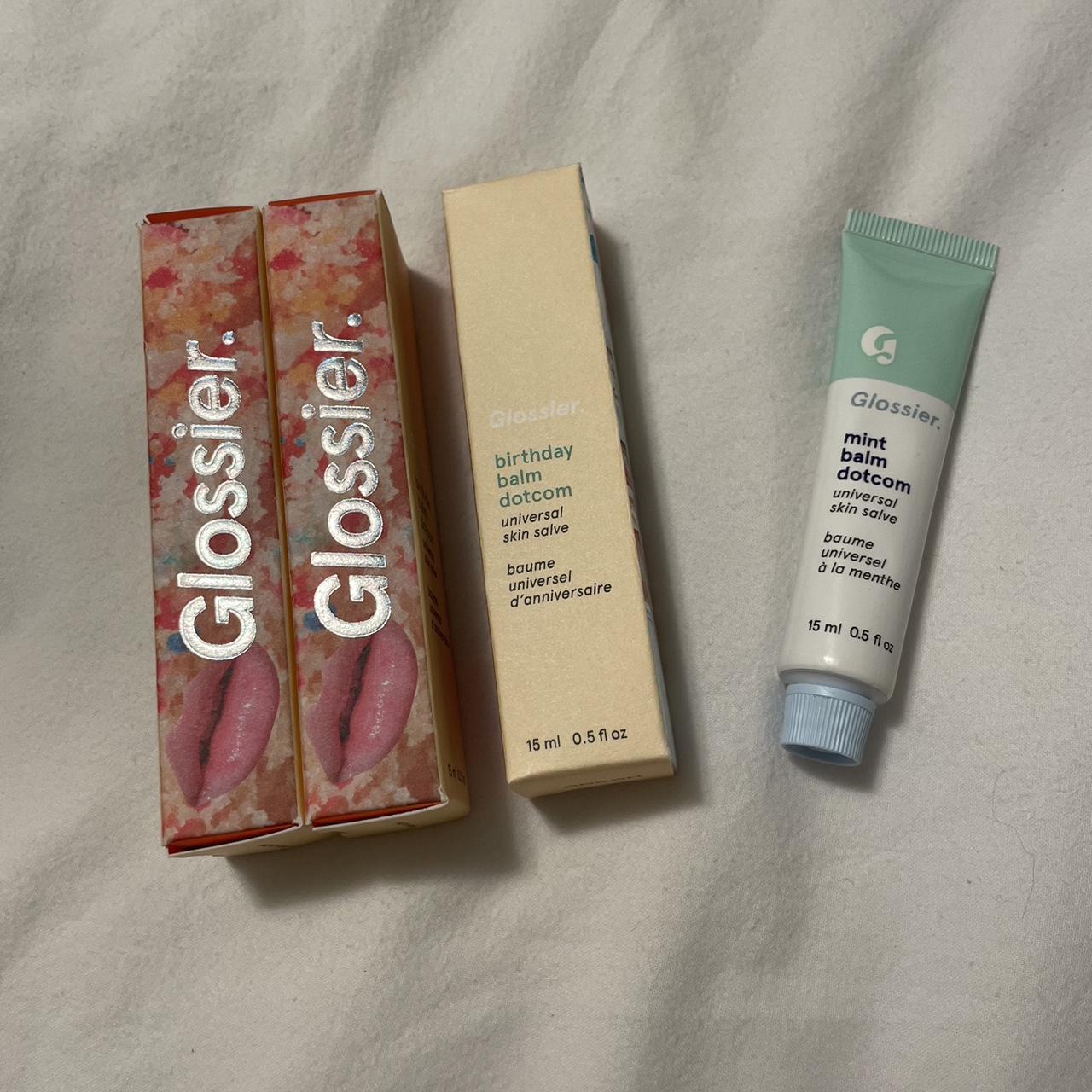 Glossier Lip balms All brand new $23 each for the... - Depop