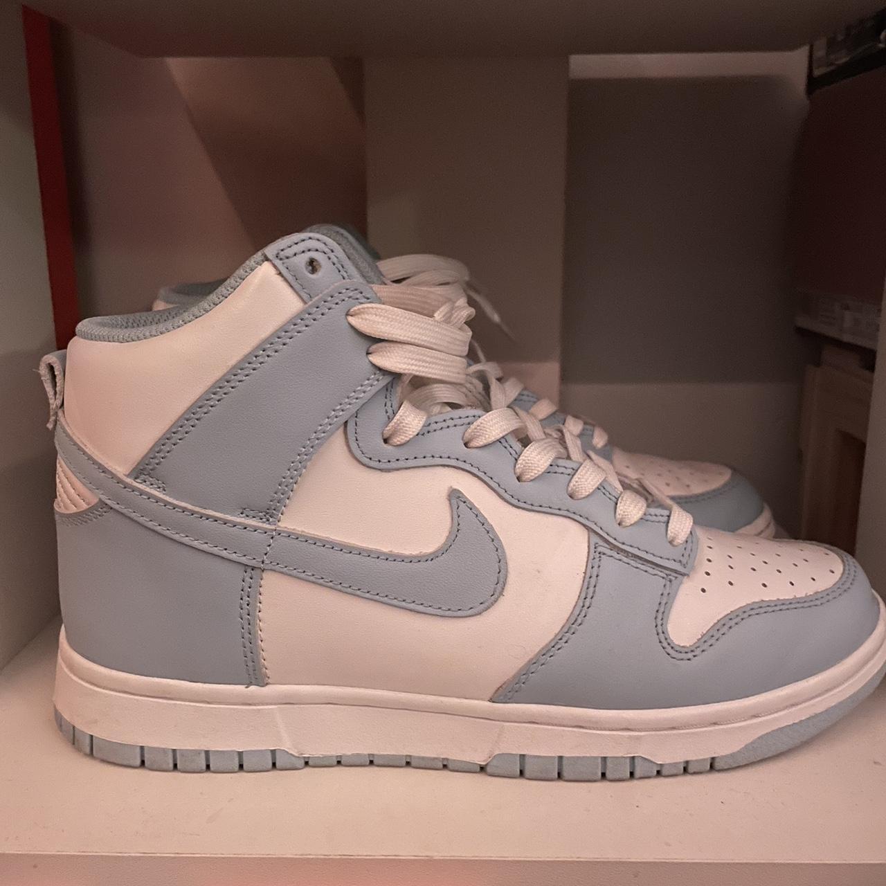 Nike dunk high white Aluminum, got them off the...