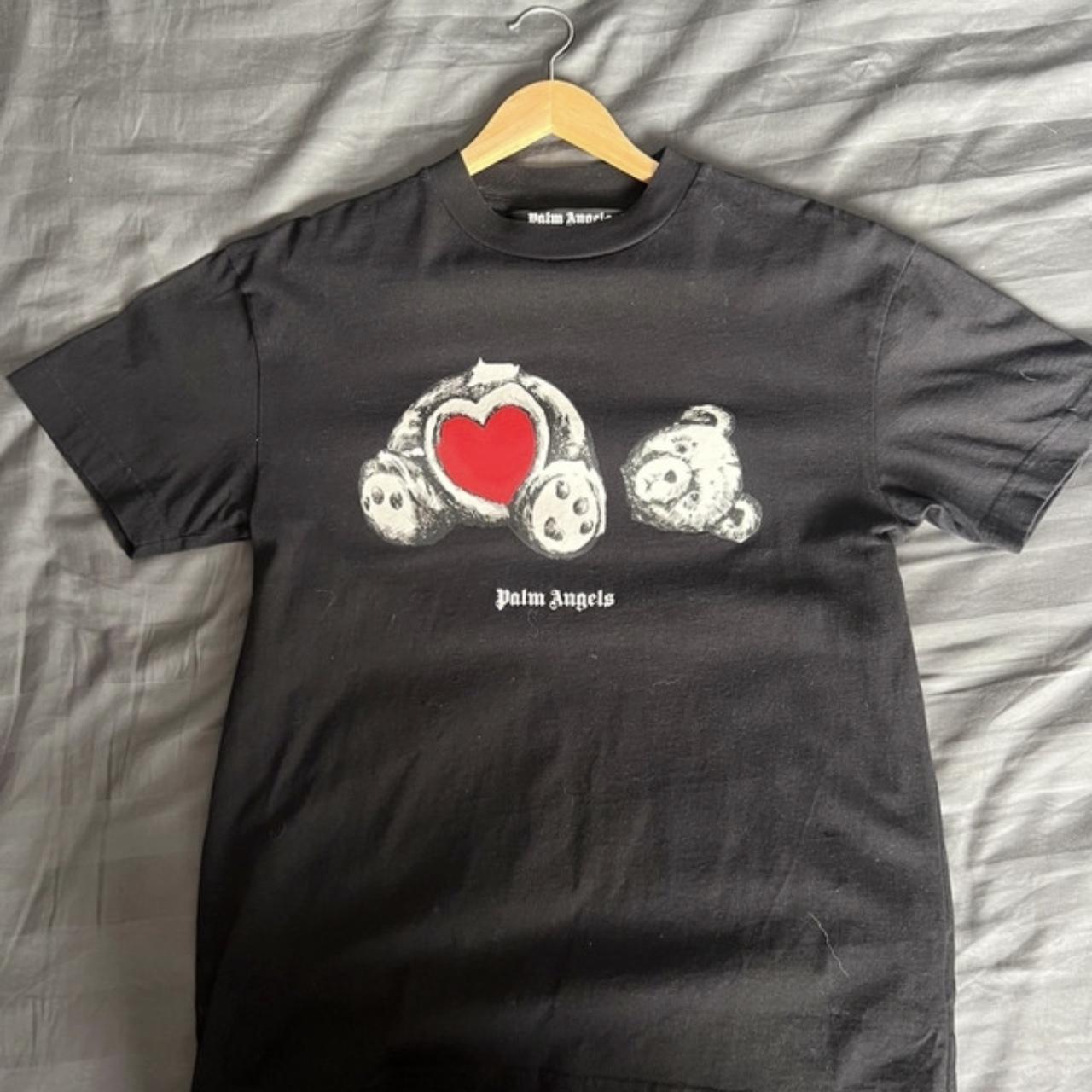 BEAR IN LOVE T-SHIRT in black - Palm Angels® Official