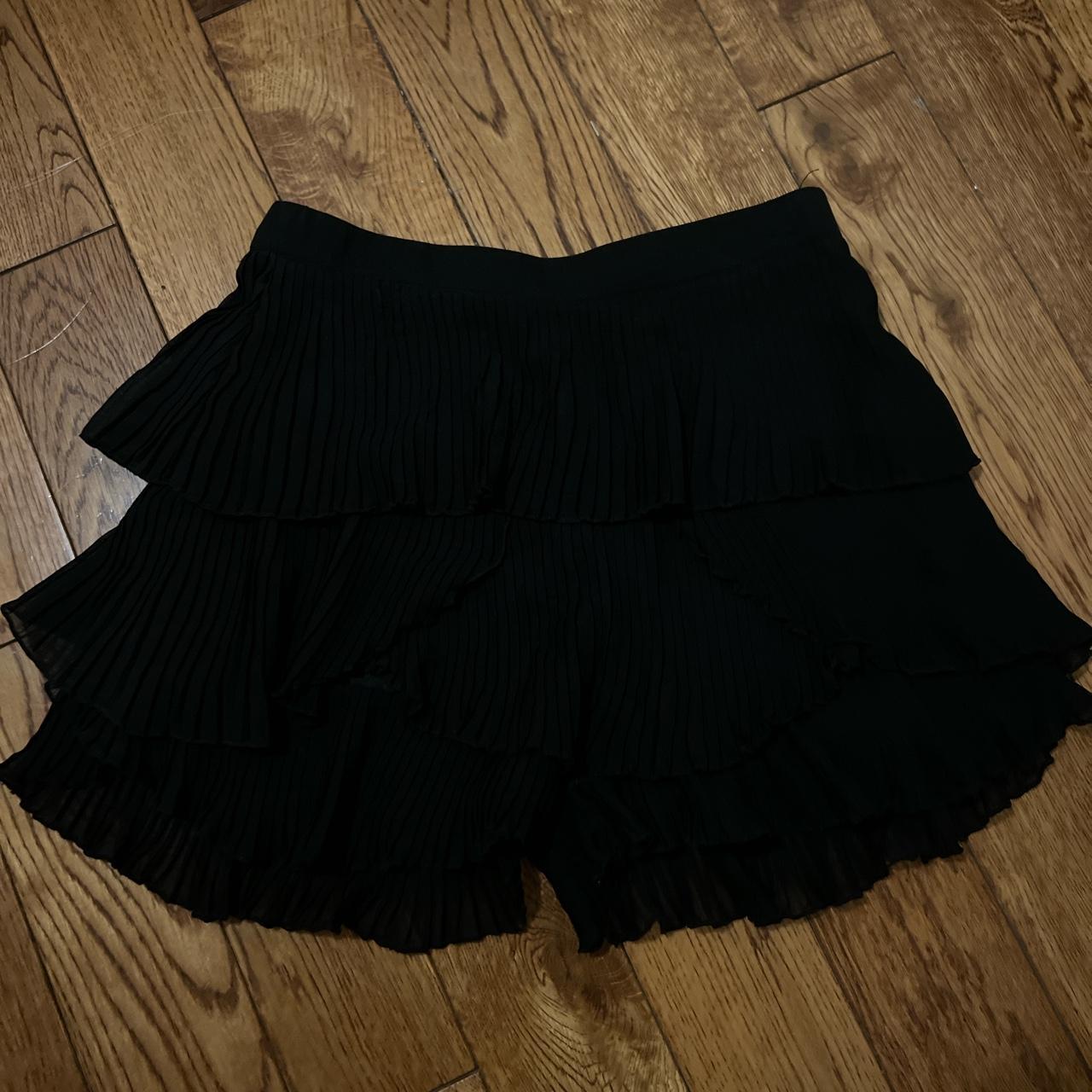 Black flowy skirt outlet zara