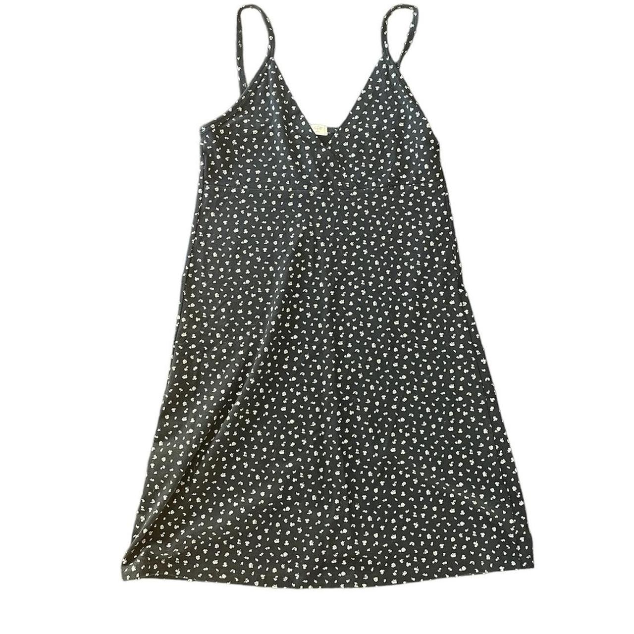 Brandy Melville Amara Dress Navy and White, - NEW