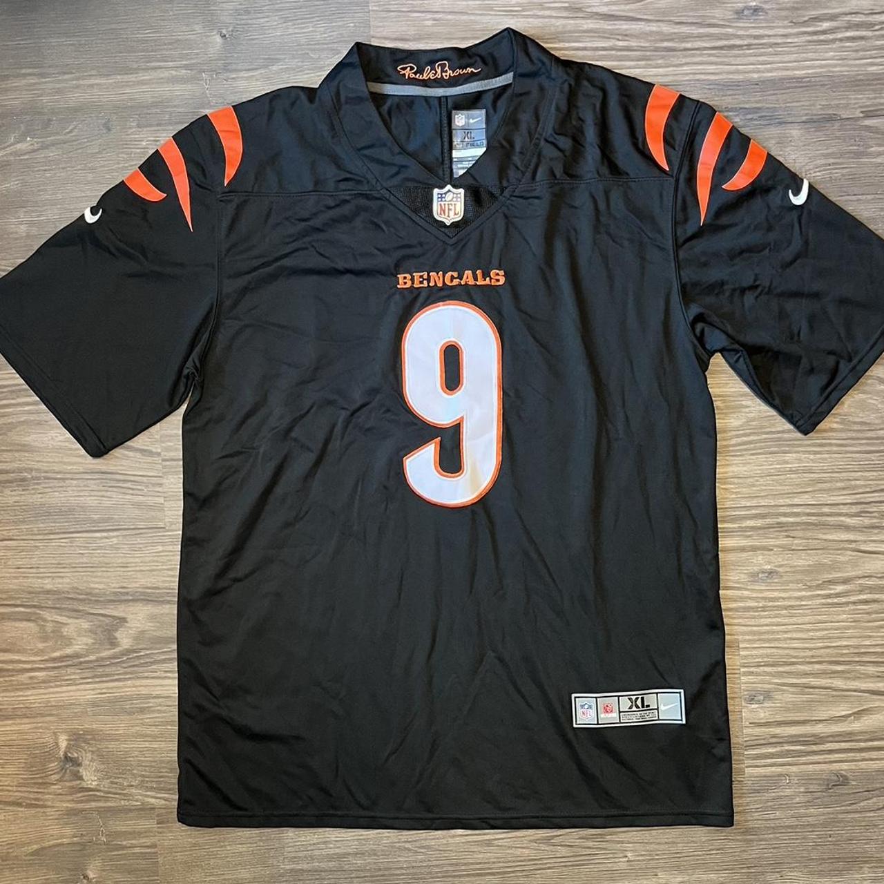 Joe Burrow Cincinnati Bengals Nike Player Game Jersey - Black