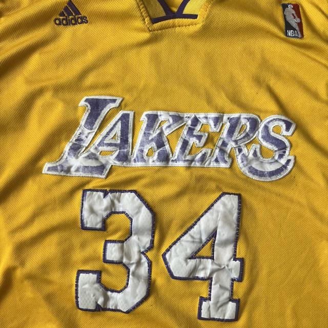 OLD SCHOOL JERSEY DRESS SIZE MEDIUM , Orignal Lakers - Depop