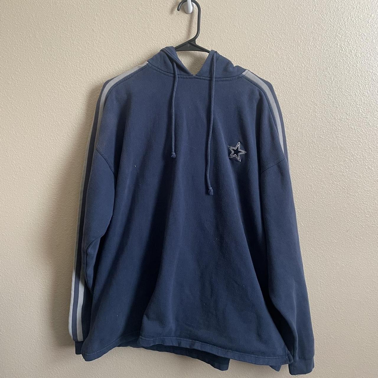 Vintage Dallas Cowboys hoodie tag is faded but fits - Depop