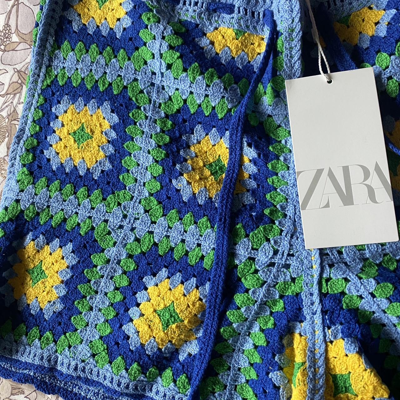 Zara crochet shorts Medium Brand new with tags Depop