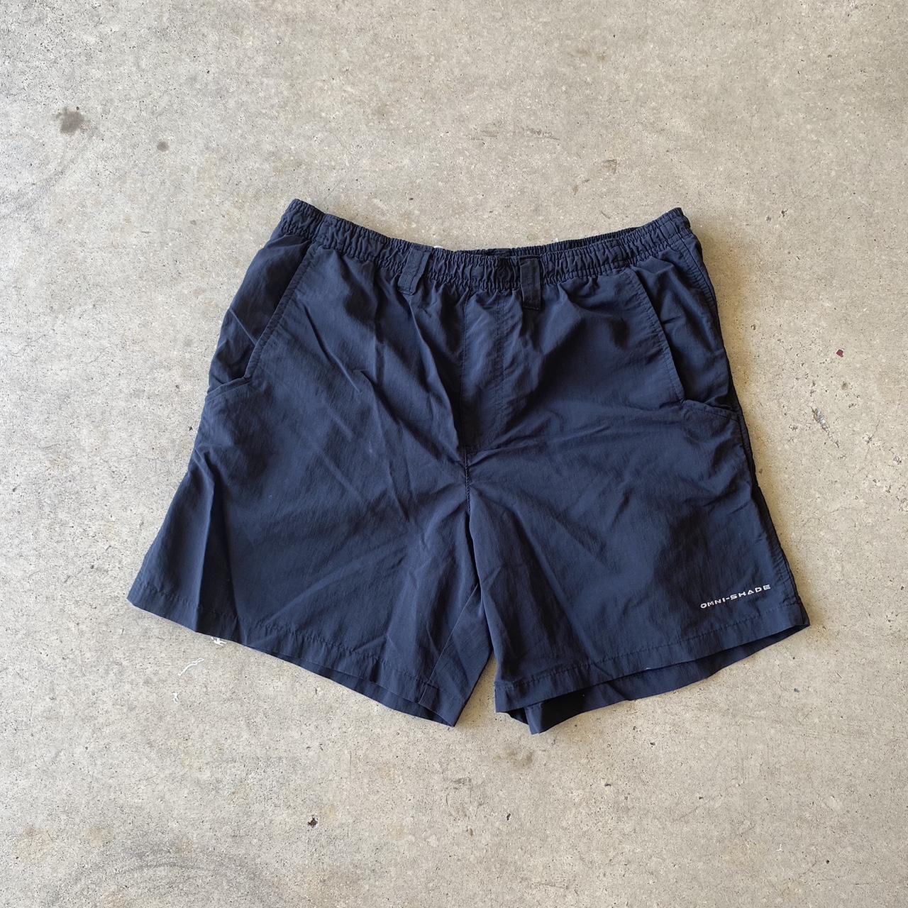 Black Columbia PFG Fishing Shorts Good... - Depop