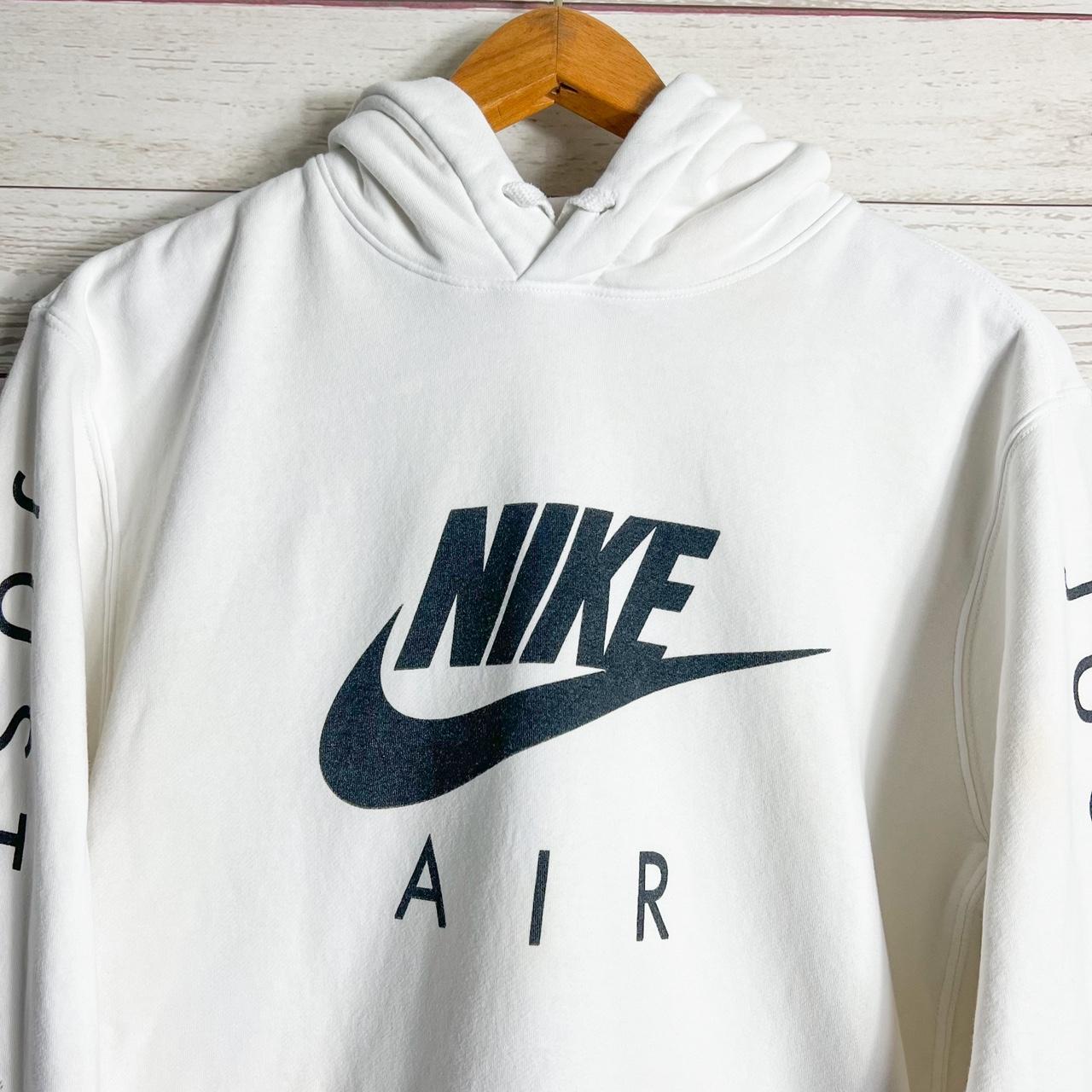 macy's white nike hoodie