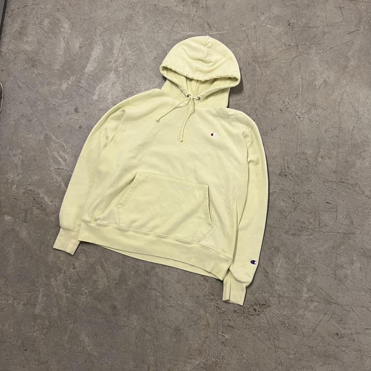 Champion sweater cream yellow best sale