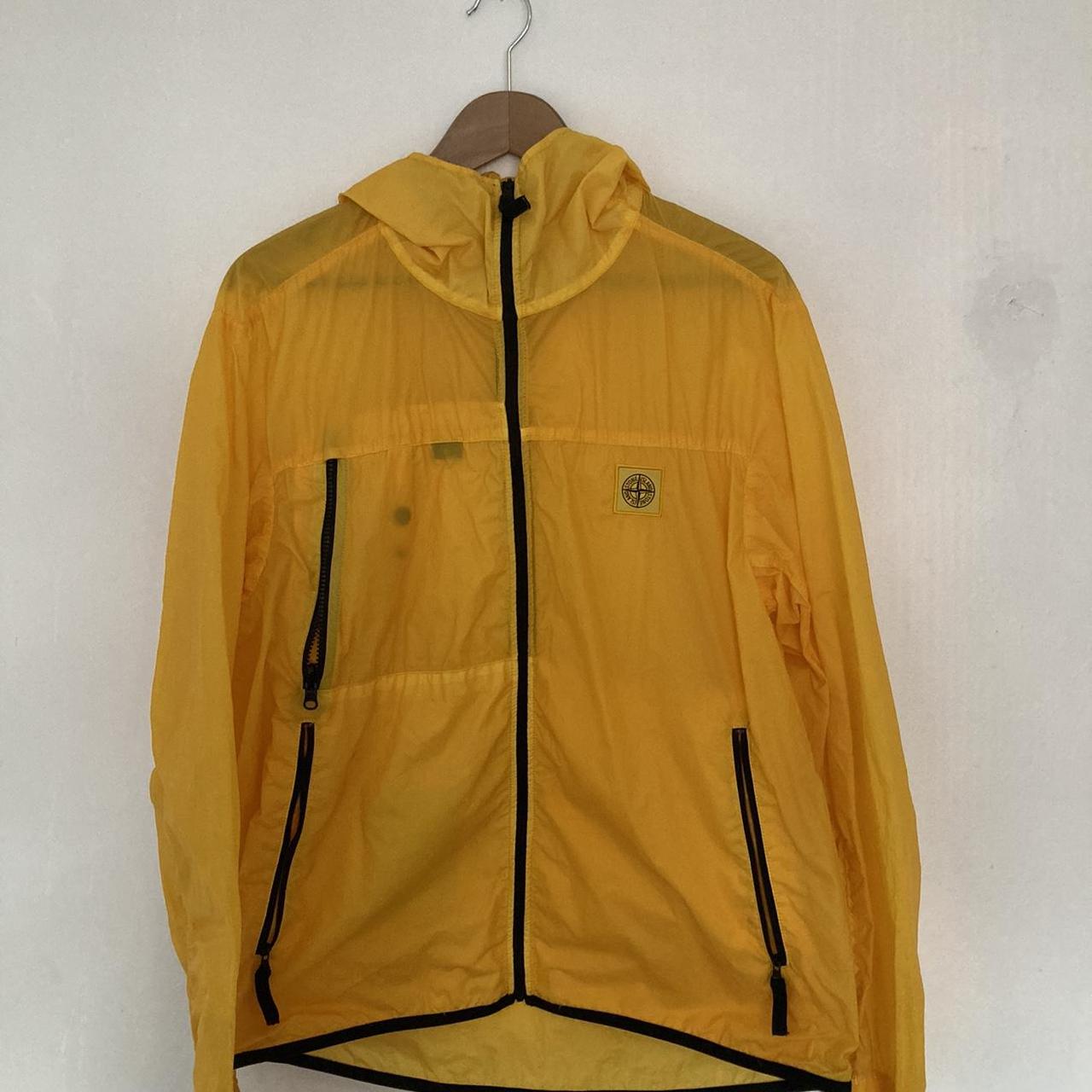 Stone island lamy velour yellow on sale