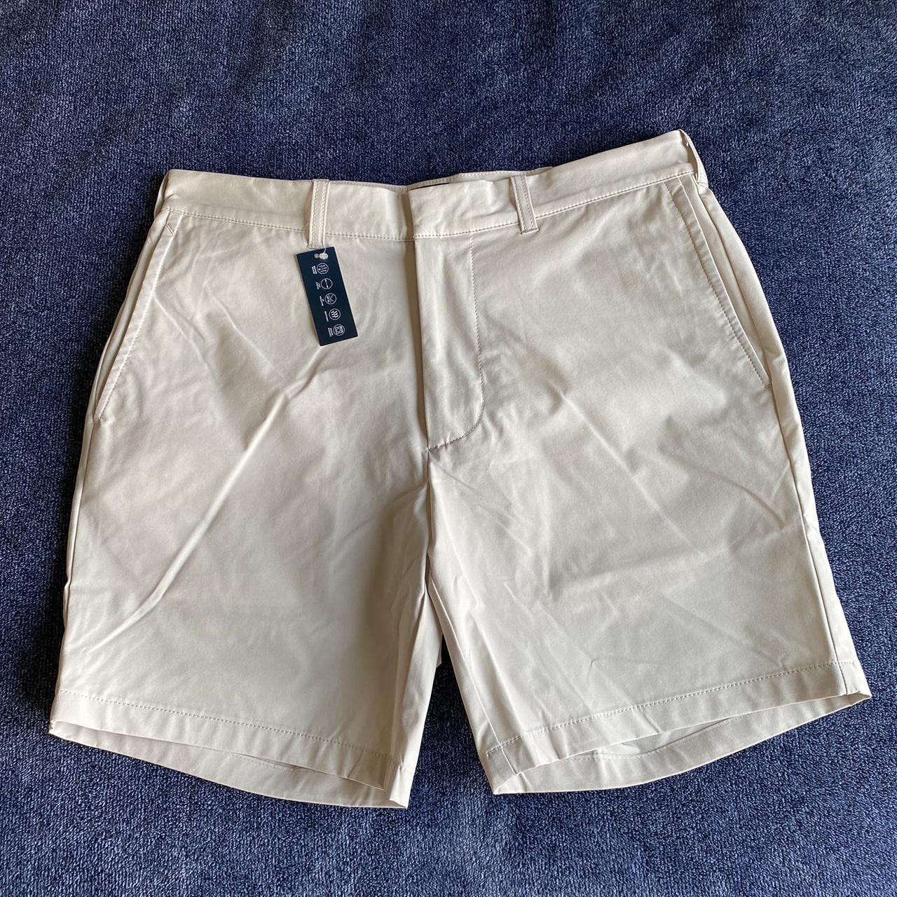 J. Crew Tech Short 7” Inseam Stone color waist 31”.... - Depop