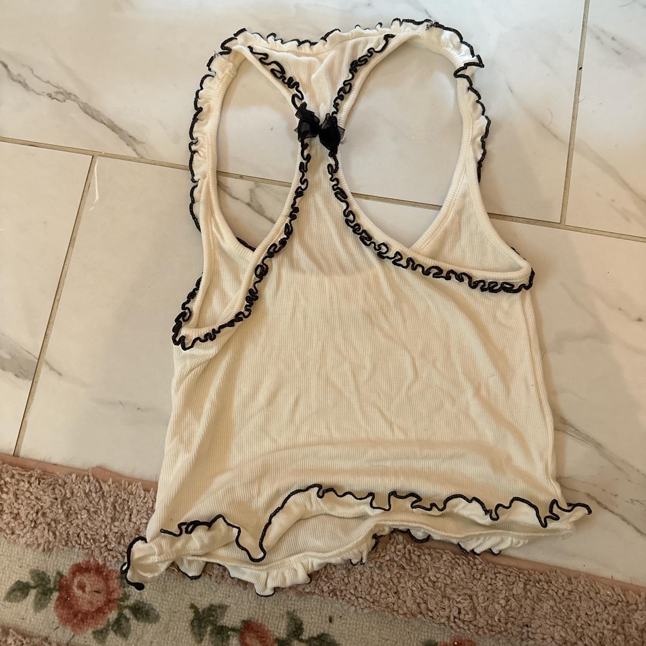 urban outfitters pajama set worn once top is... Depop